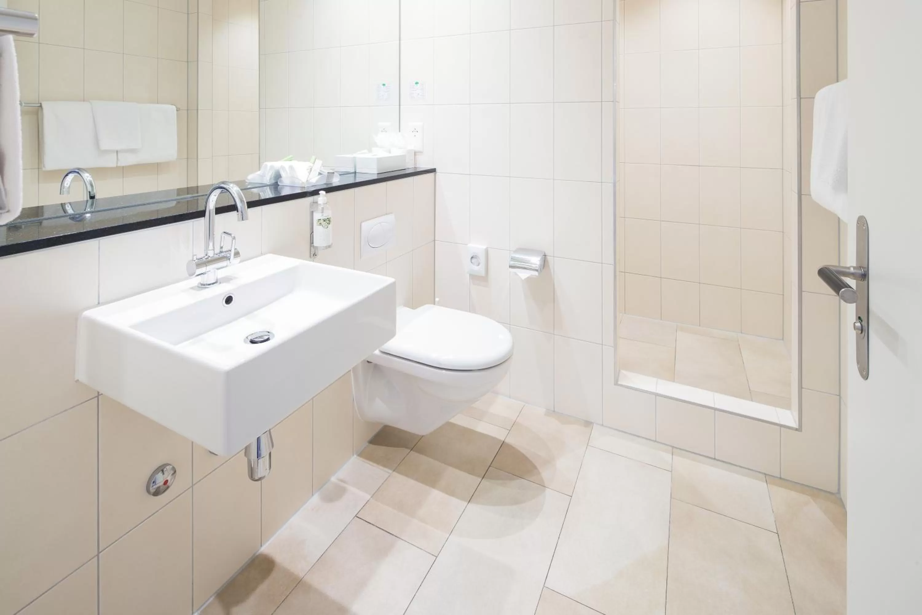 Bathroom in Hotel Schweizerhof Basel