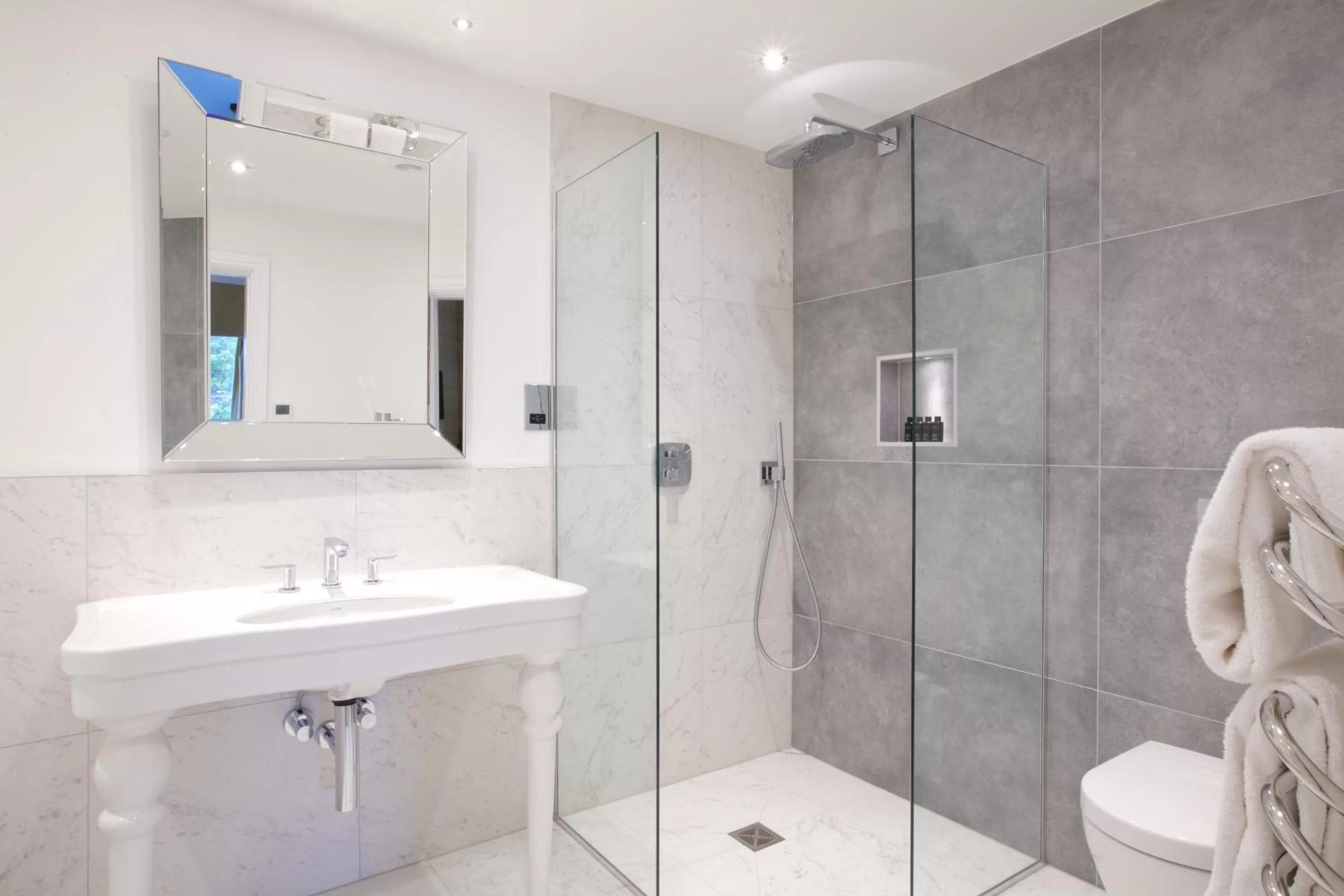 Photo of the whole room in Storrs Hall Hotel on the shore of Lake Windermere