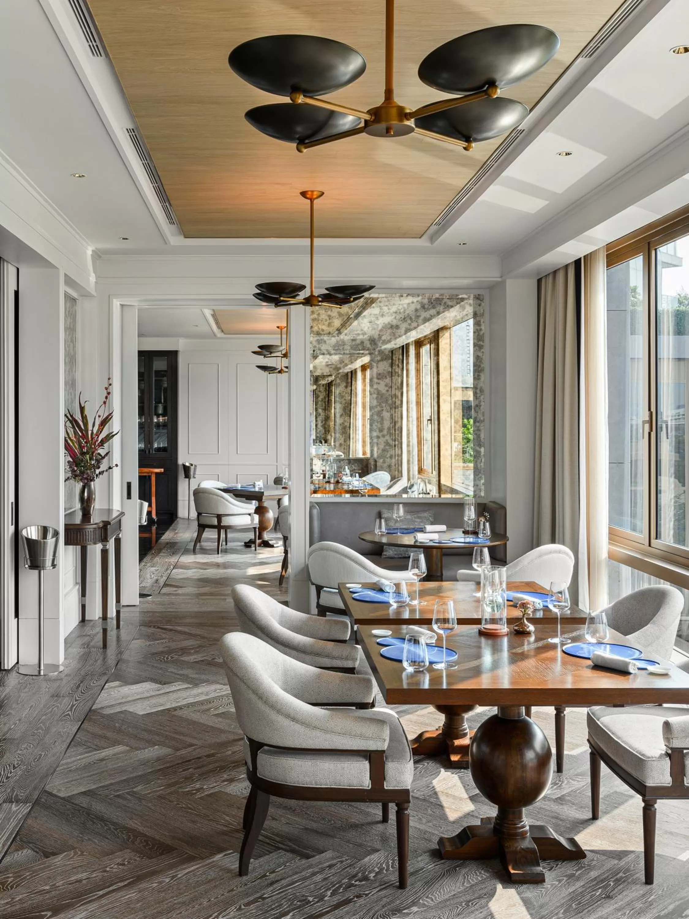 Dining area in Capella Bangkok