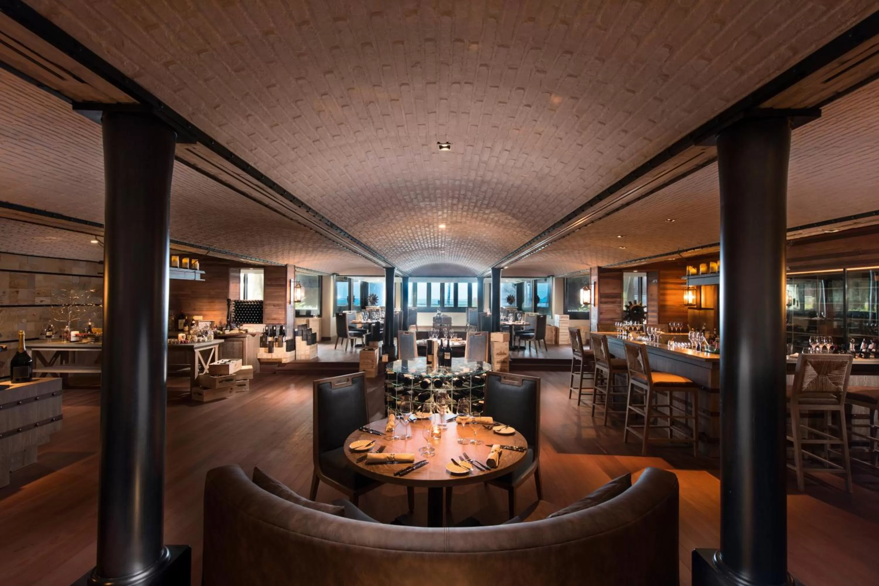 Restaurant/places to eat in Constance Belle Mare Plage