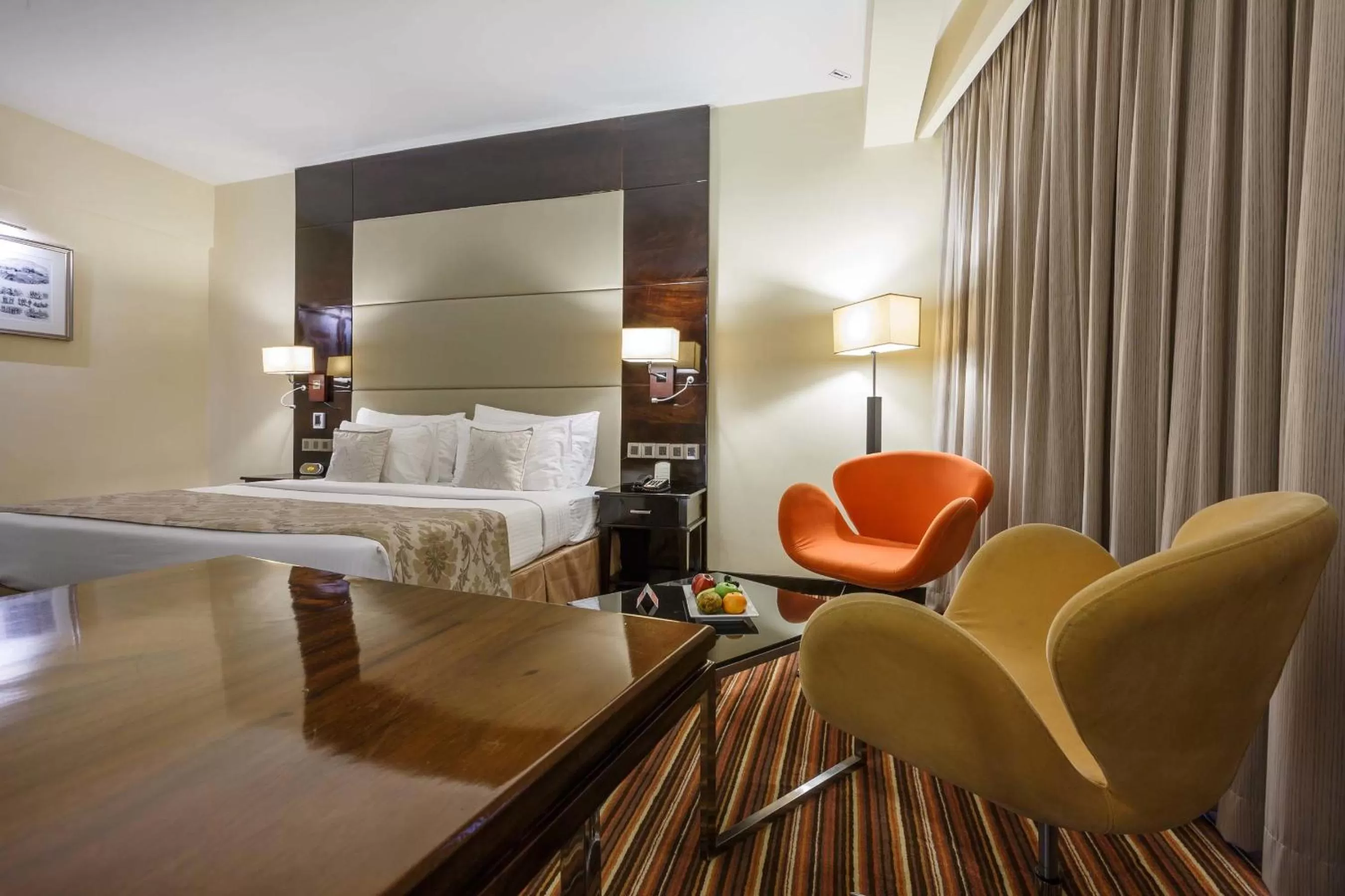 Decorative detail, Bed in Ramada Colombo