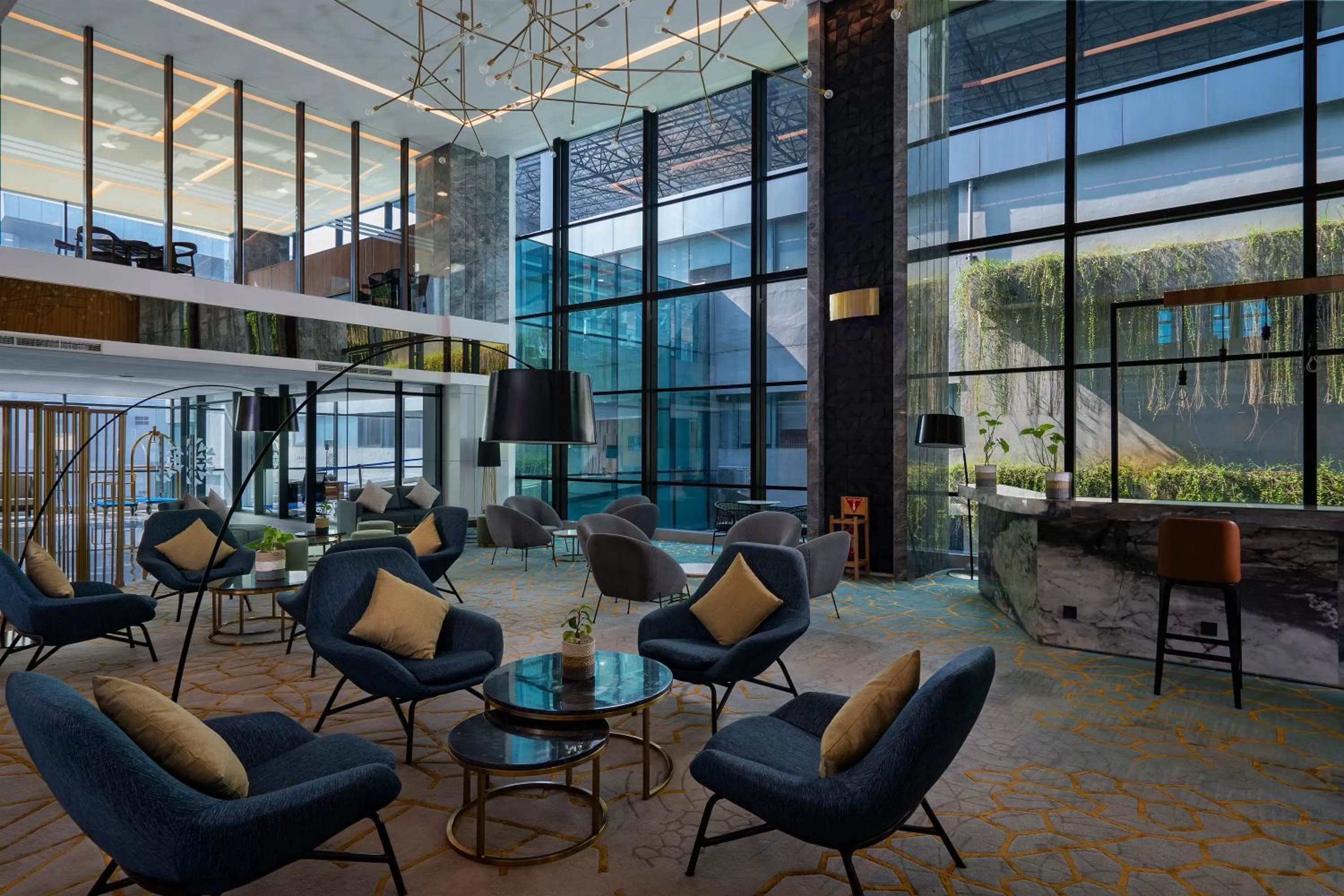 Lobby or reception in Anara Airport Hotel