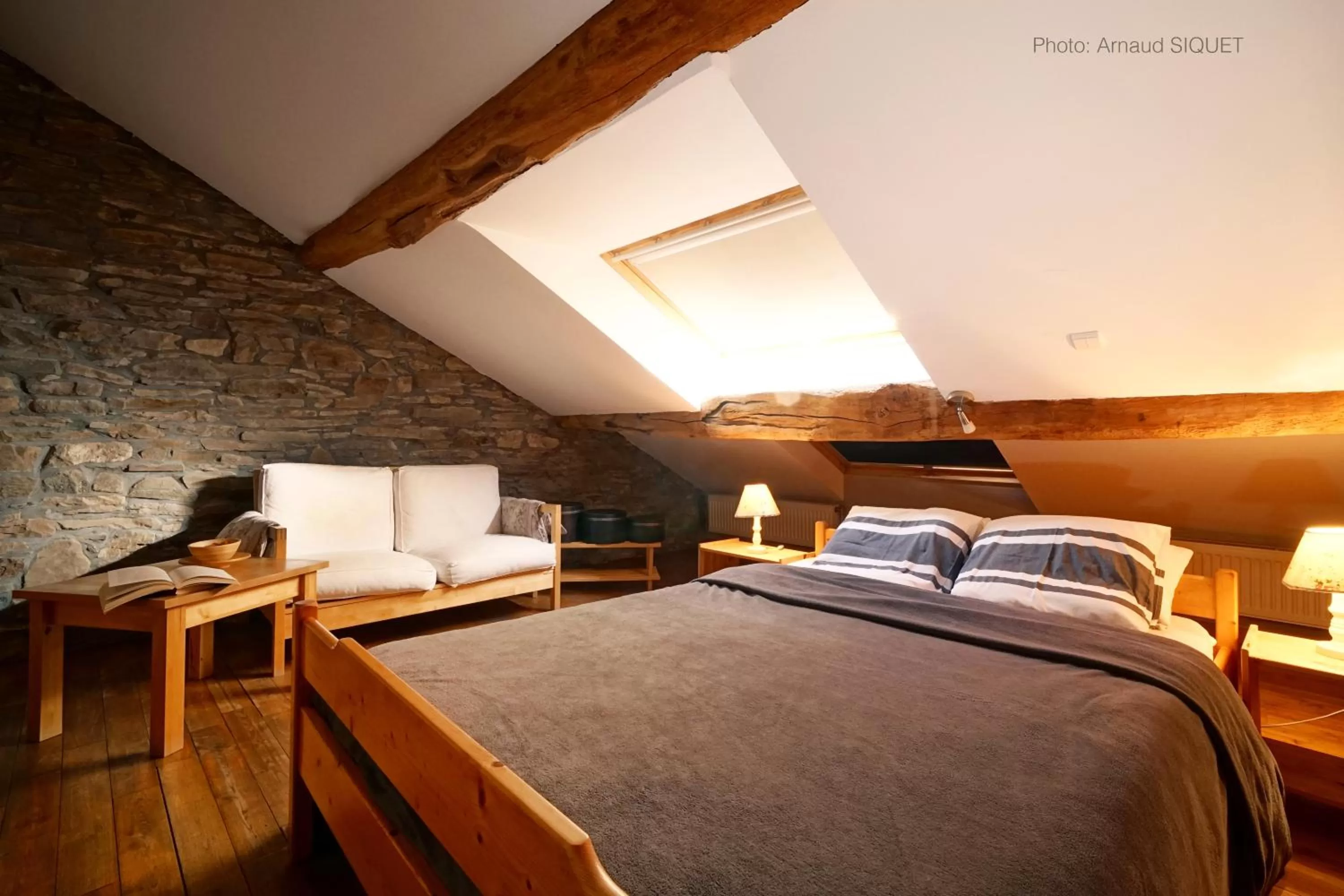 Photo of the whole room, Bed in ferme st martin