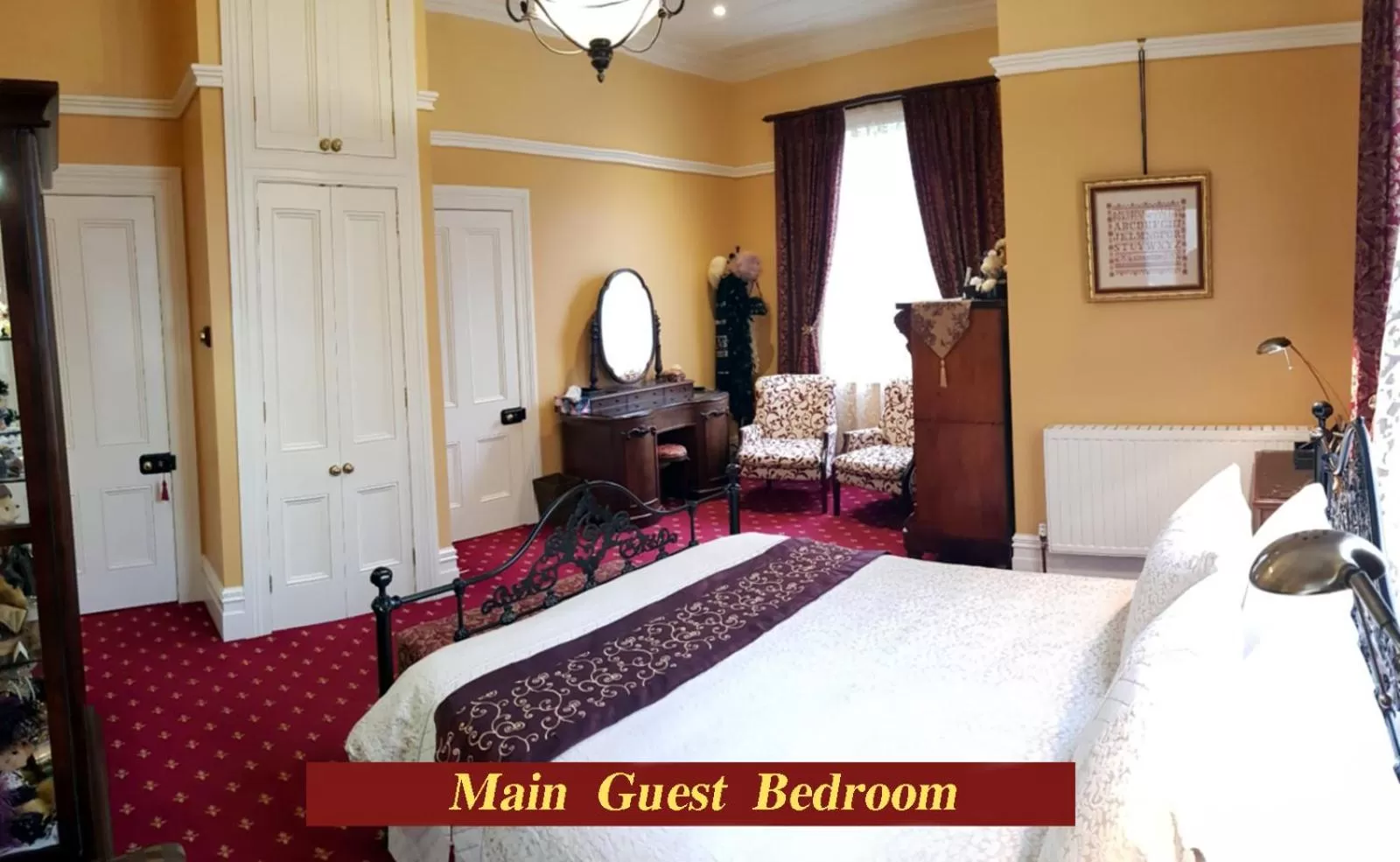 Photo of the whole room, Bed in The Grange