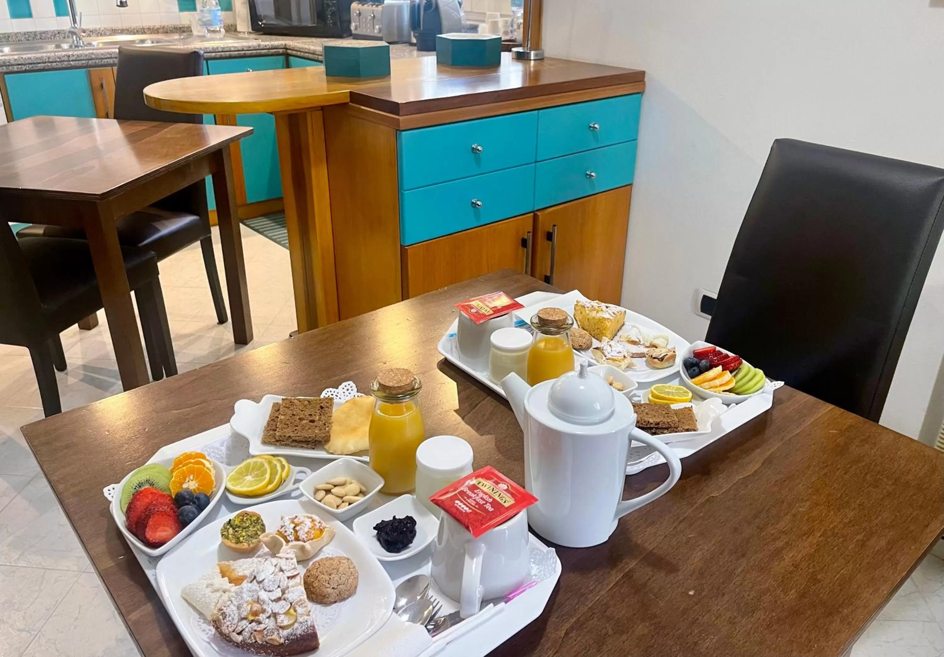 Continental breakfast in B&B Mare Monti Miniere