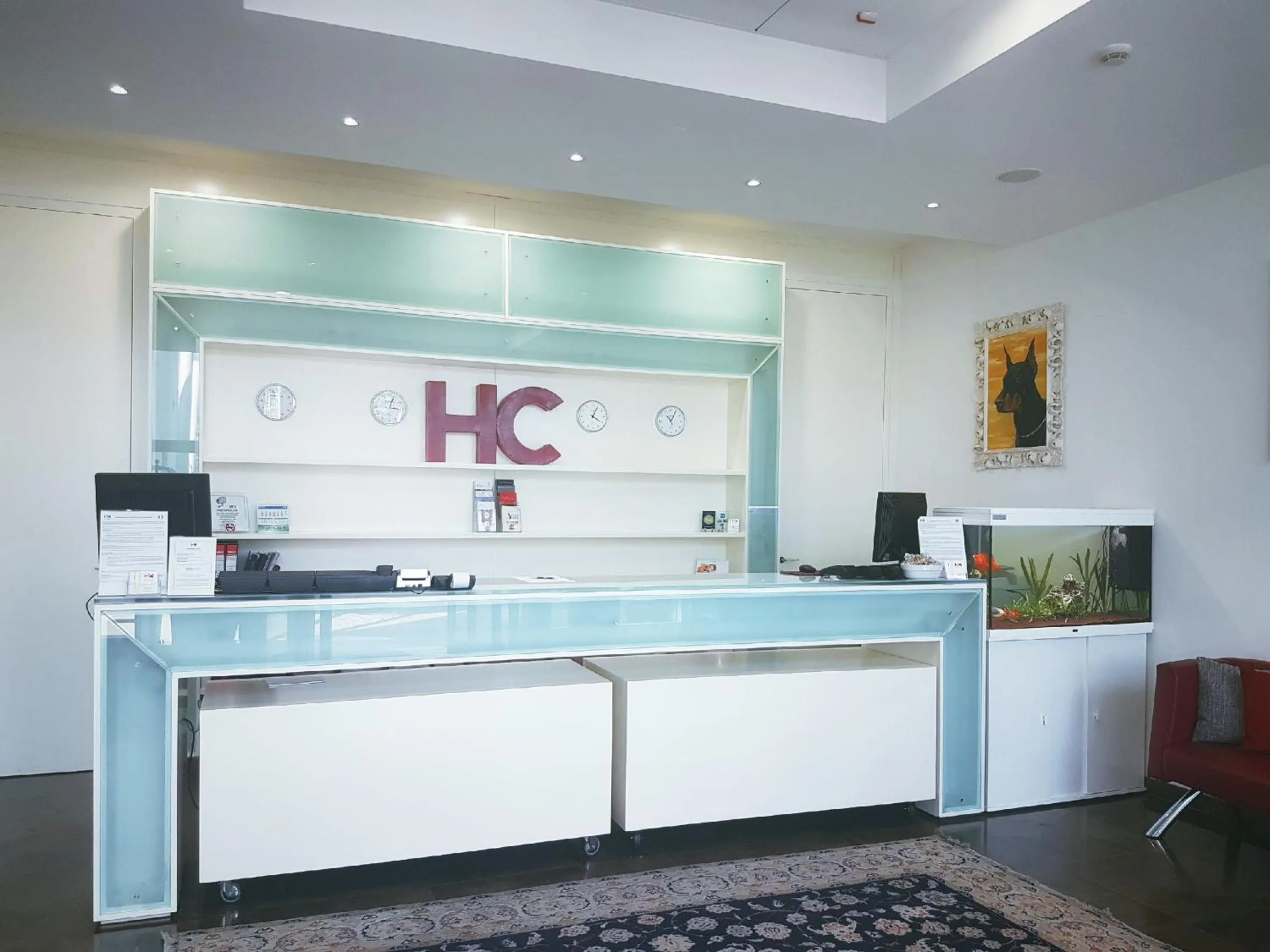 Lobby or reception in Hotel Carpi