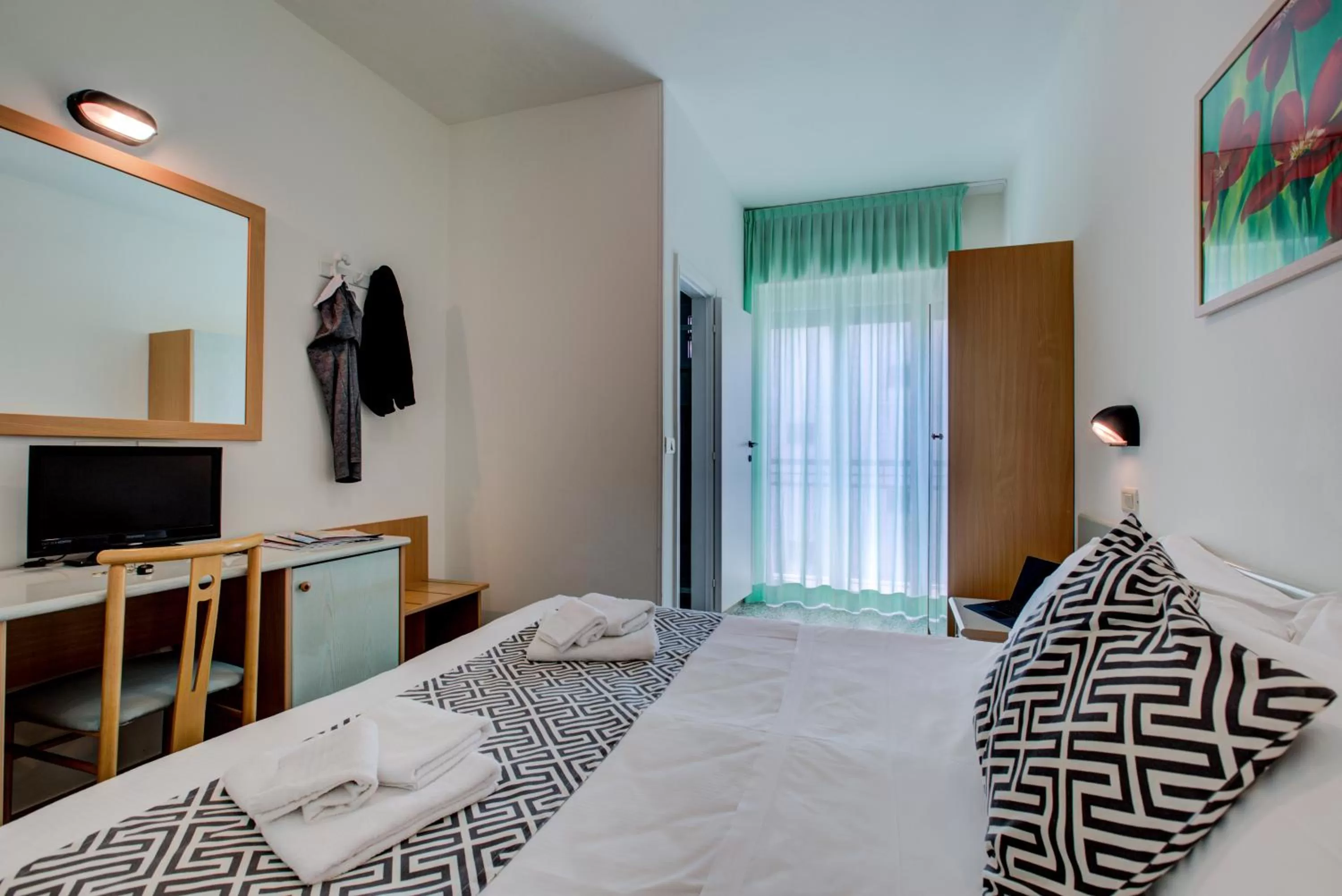 Bed in Hotel Christian Ideale Per Famiglie