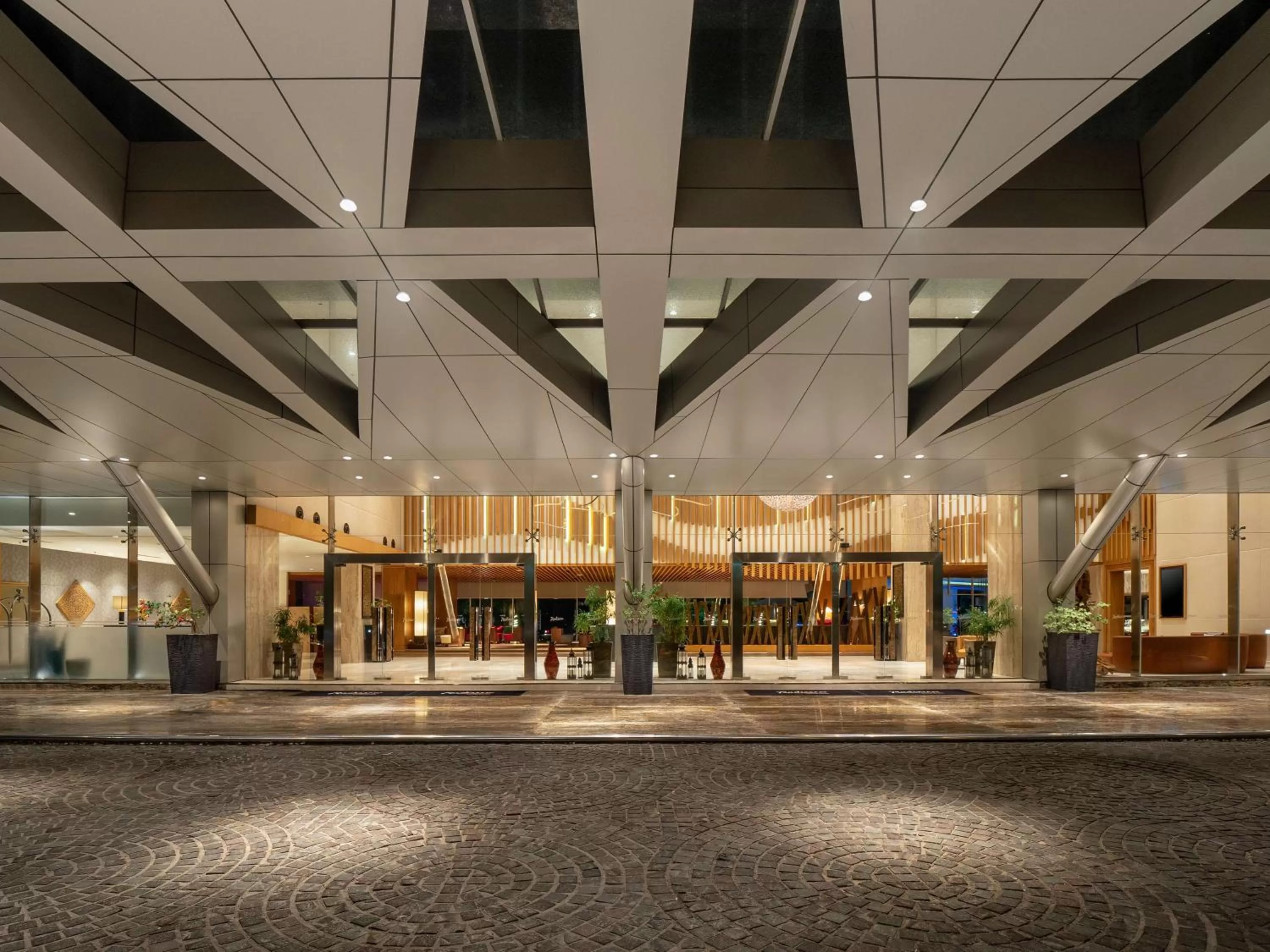 Lobby or reception in Radisson Golf & Convention Center Batam