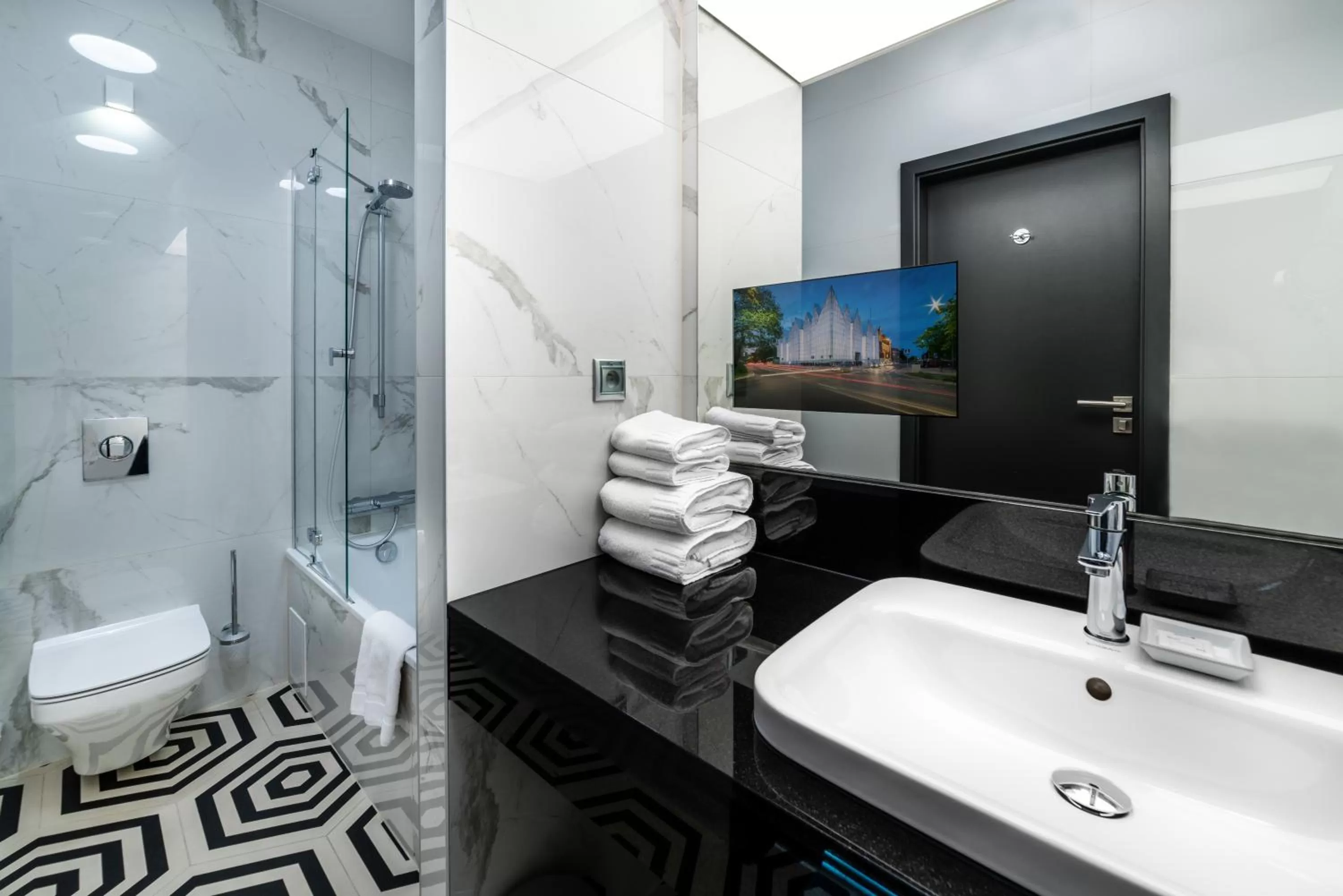 Toilet in Radisson Blu Szczecin