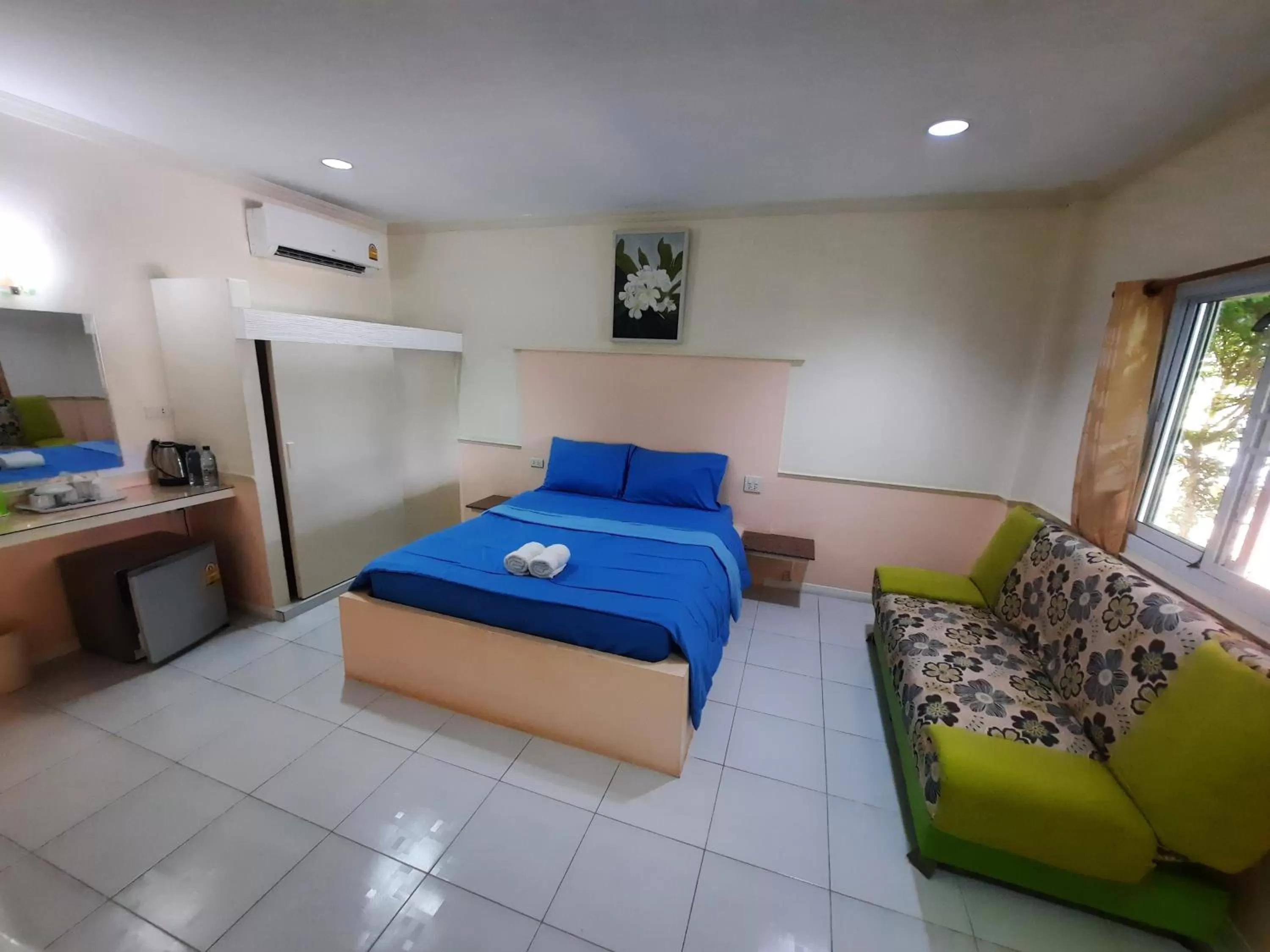 Bed in Fancy Carp Resort