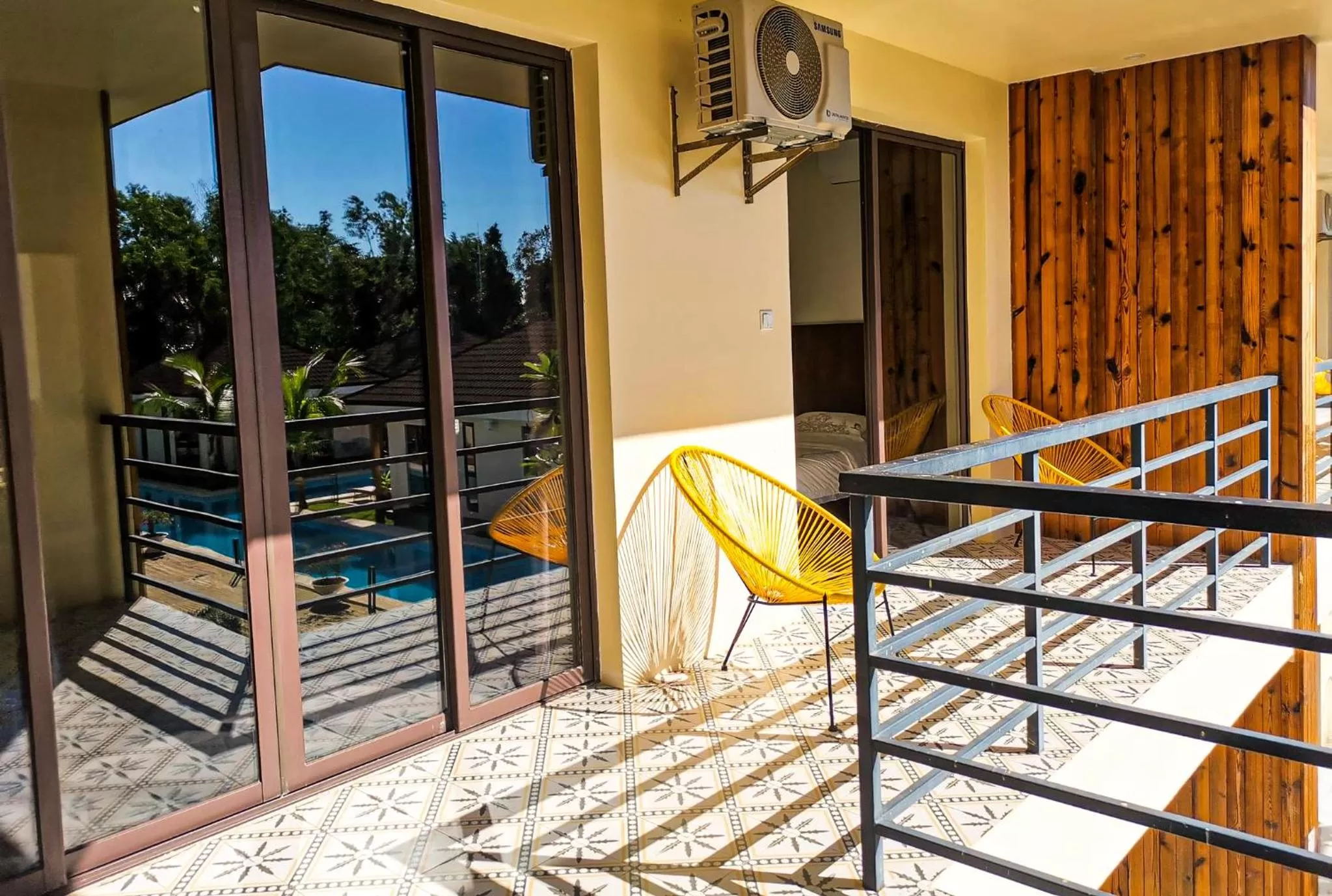 Balcony/Terrace in Amphitrite Resort