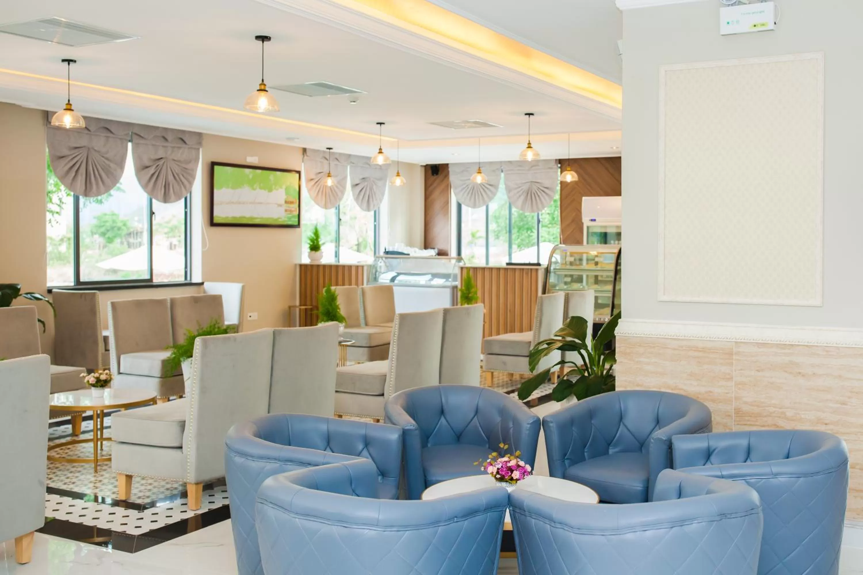 Living room in Orbit Hotel Nha Trang