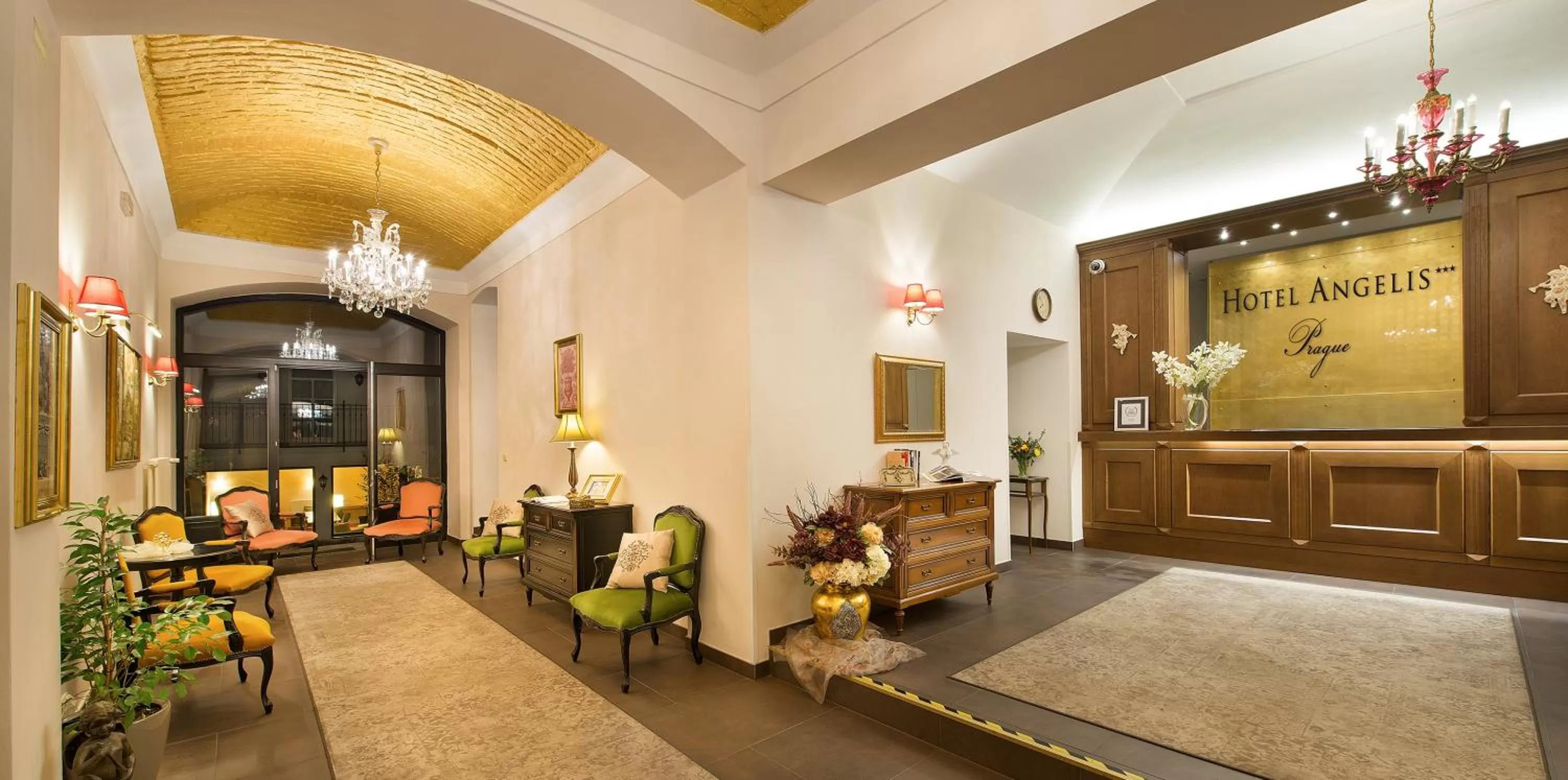 Decorative detail in Hotel Angelis