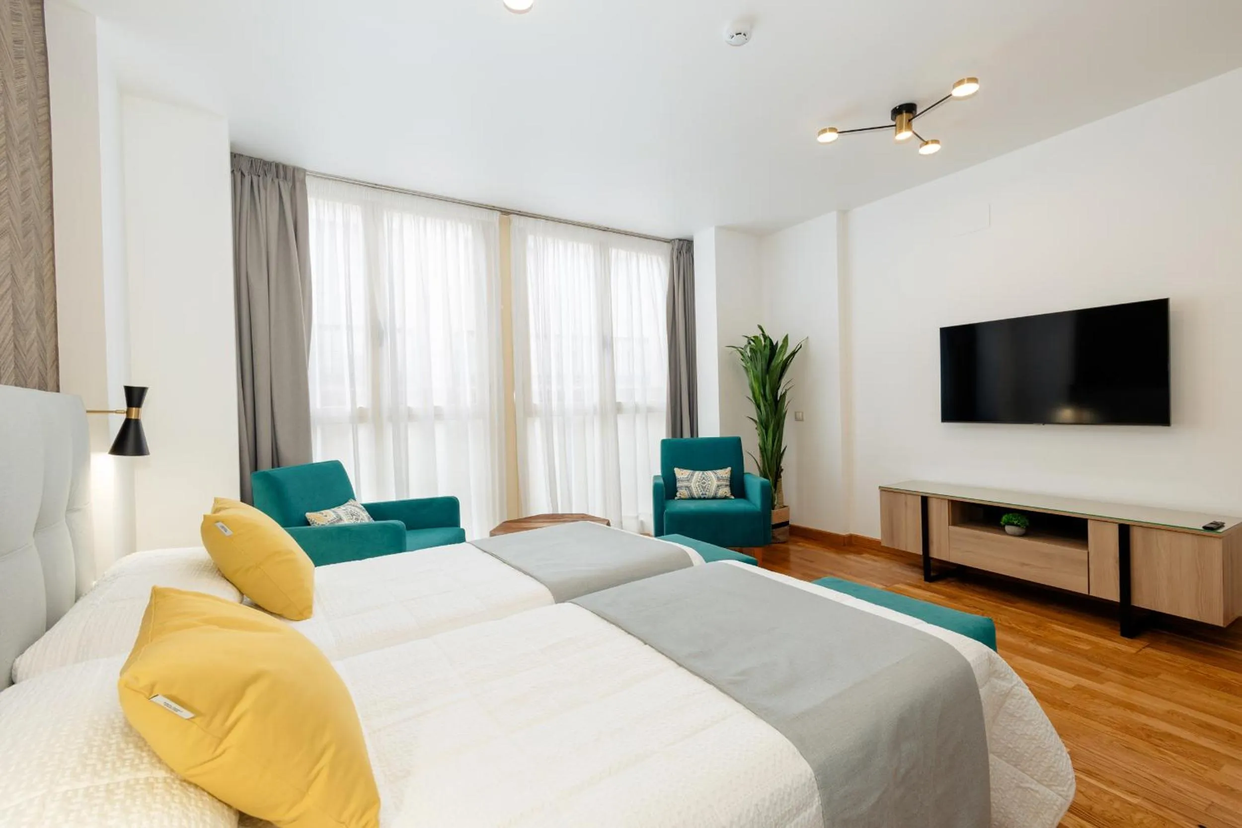 Bed in Apartamentos Debambú