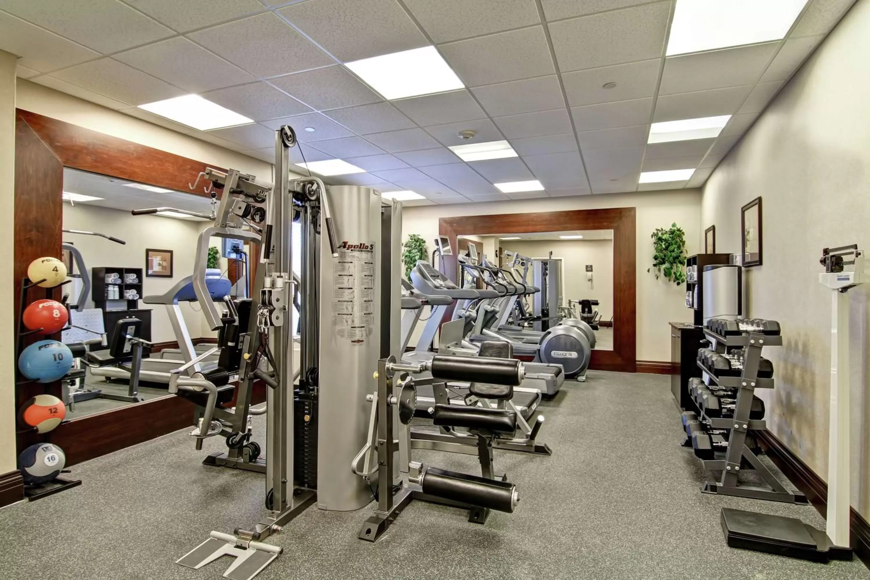 Fitness centre/facilities in Homewood Suites by Hilton Sudbury