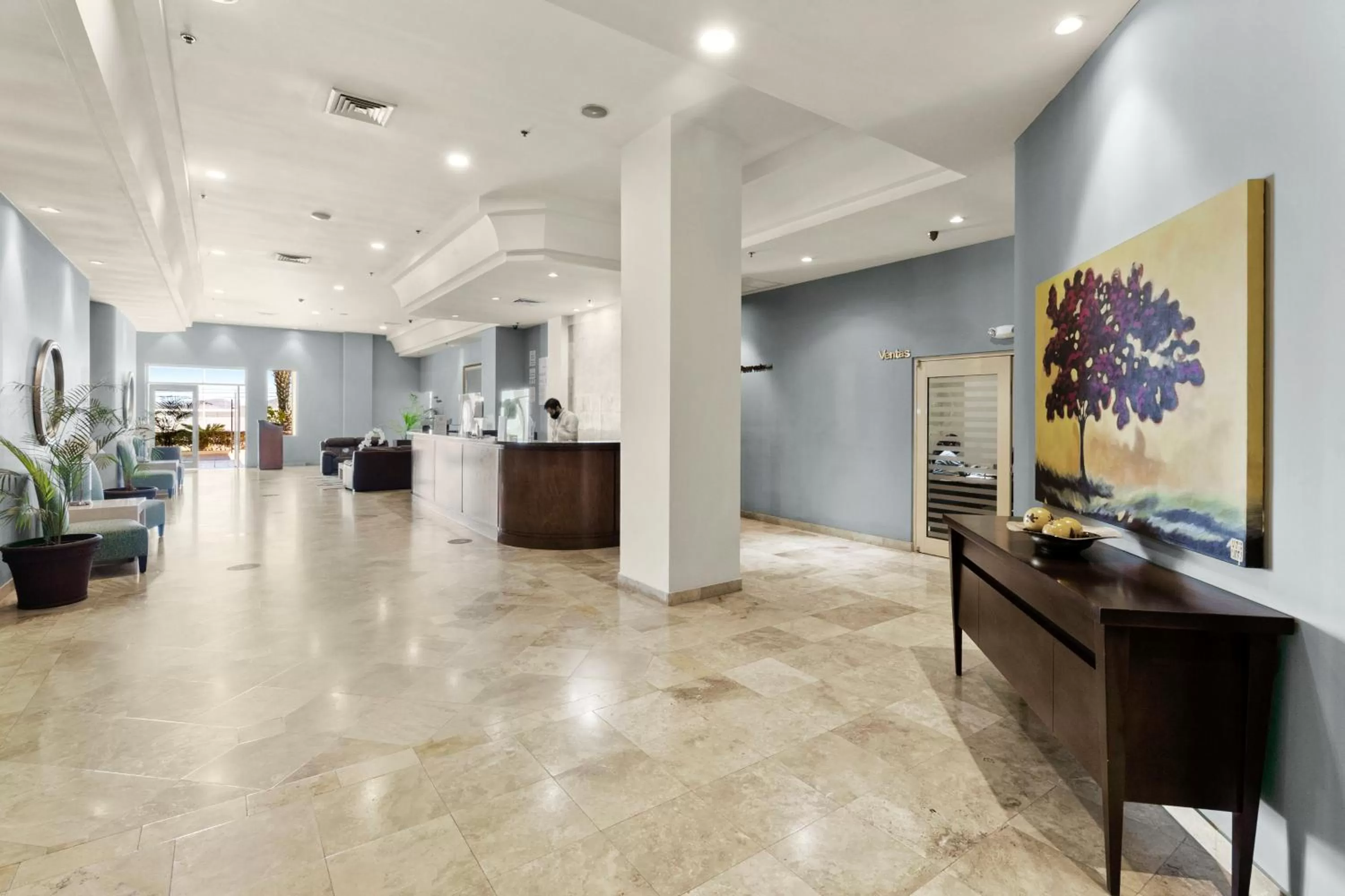 Lobby or reception in Hotel Aeropuerto Los Cabos