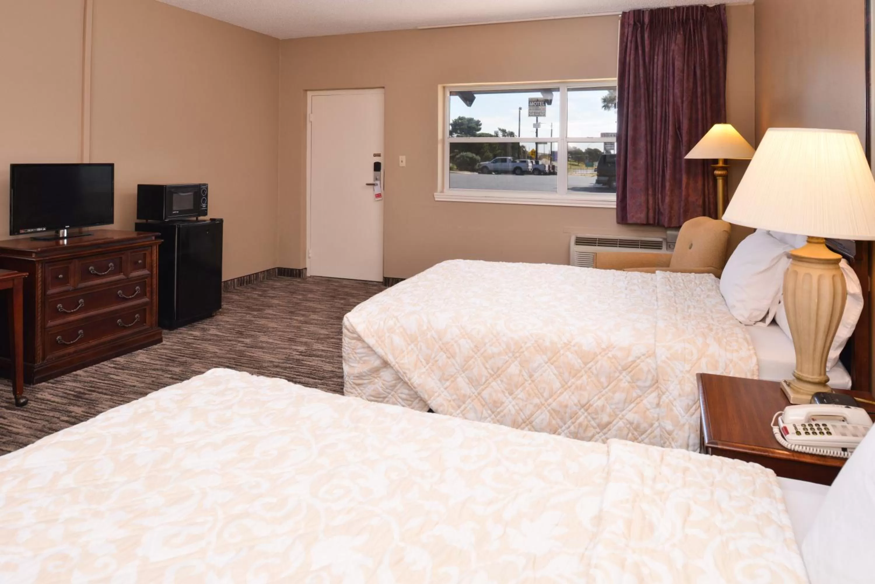 TV and multimedia, Bed in Ranch House Motel