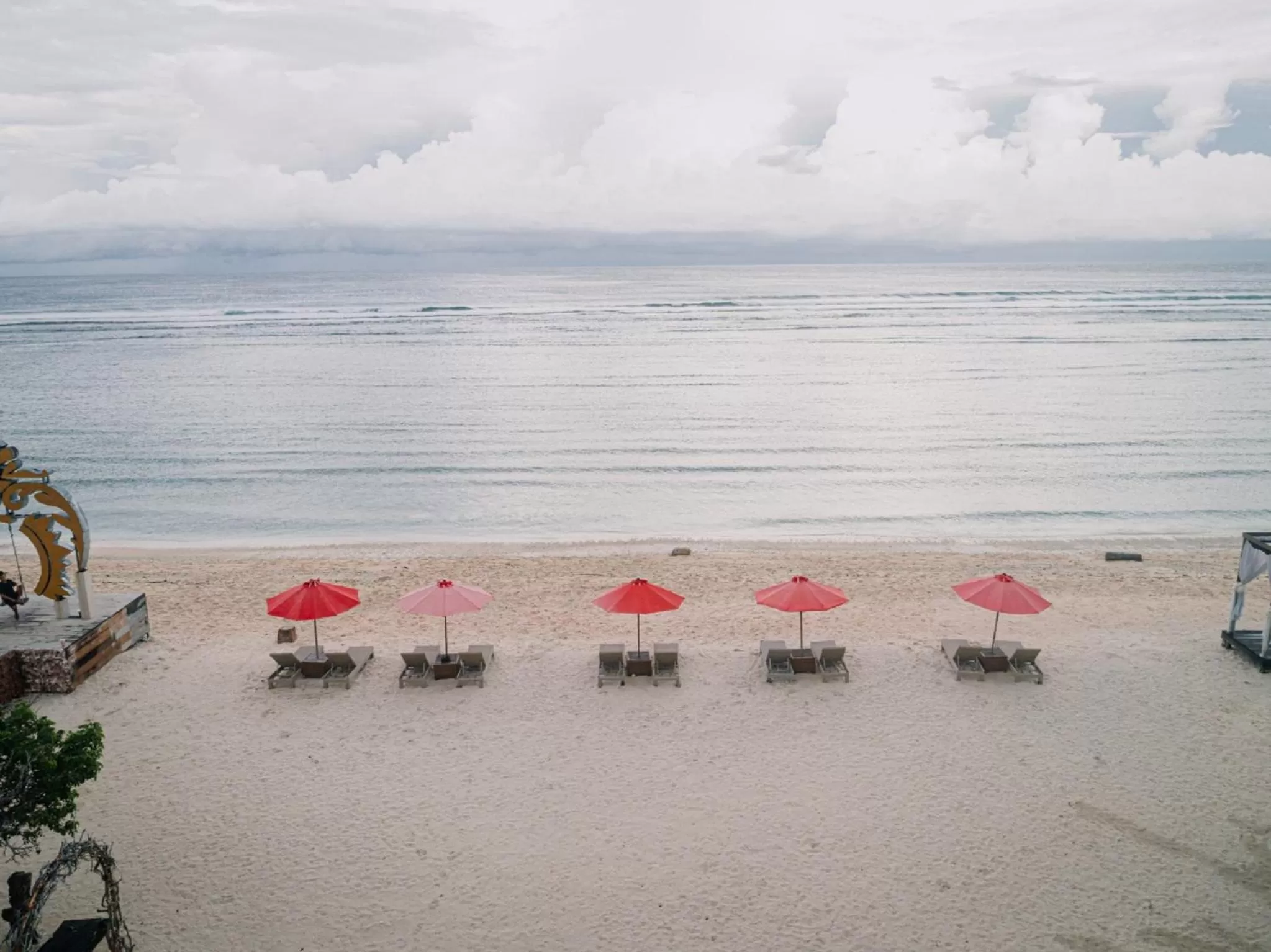Beach in Ombak Sunset