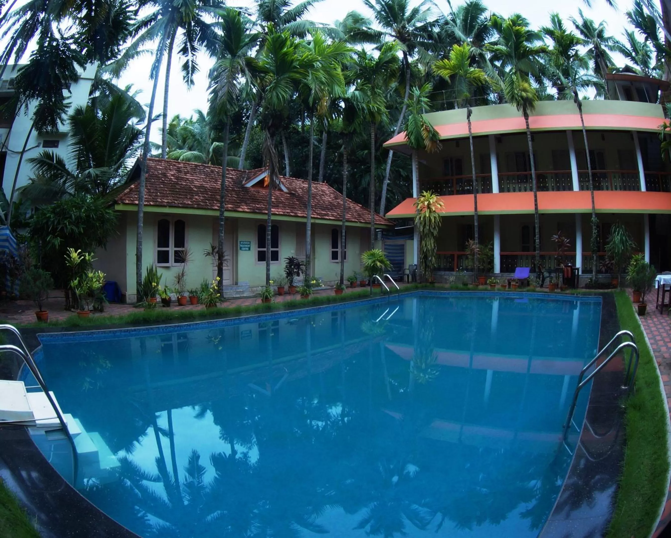 Swimming pool in Ideal Ayurvedic Resort Kovalam