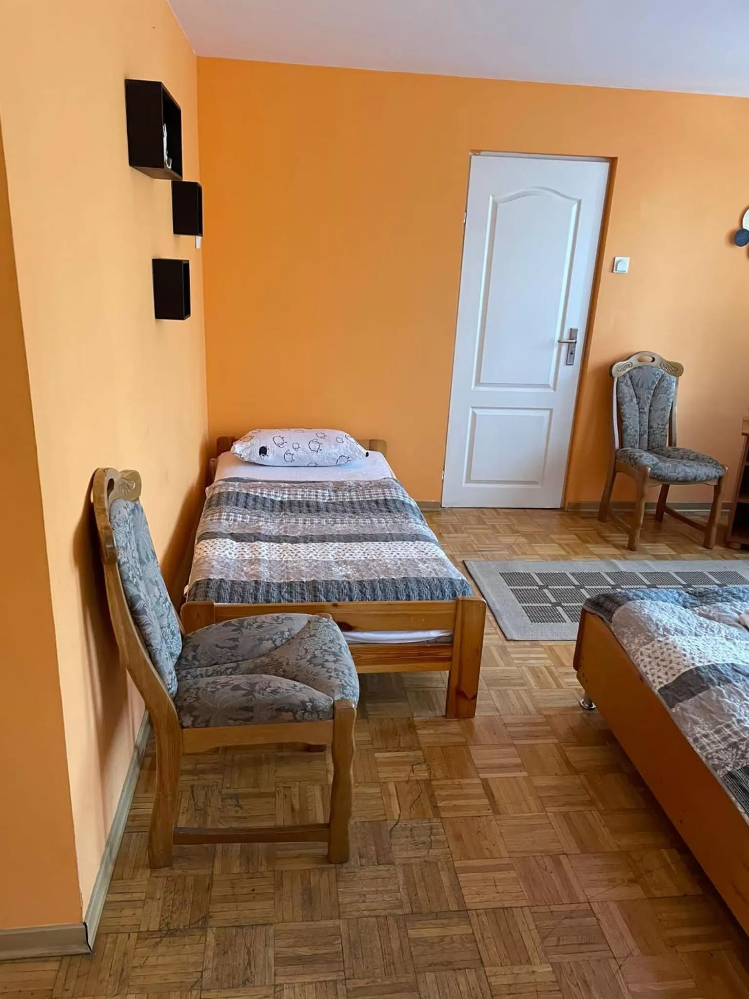 Bed in Dworek Pokoje Gościnne