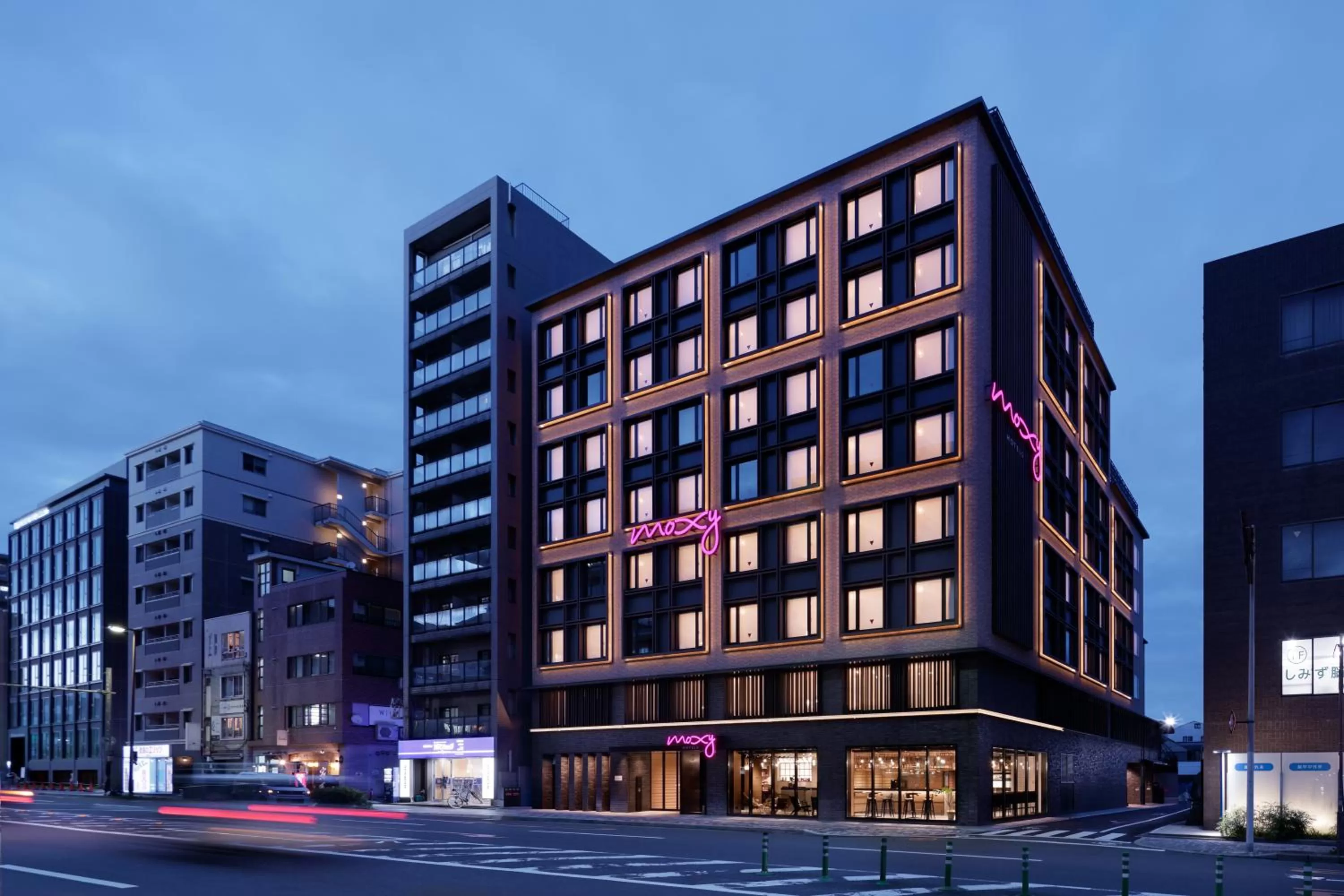 Property building in Moxy Kyoto