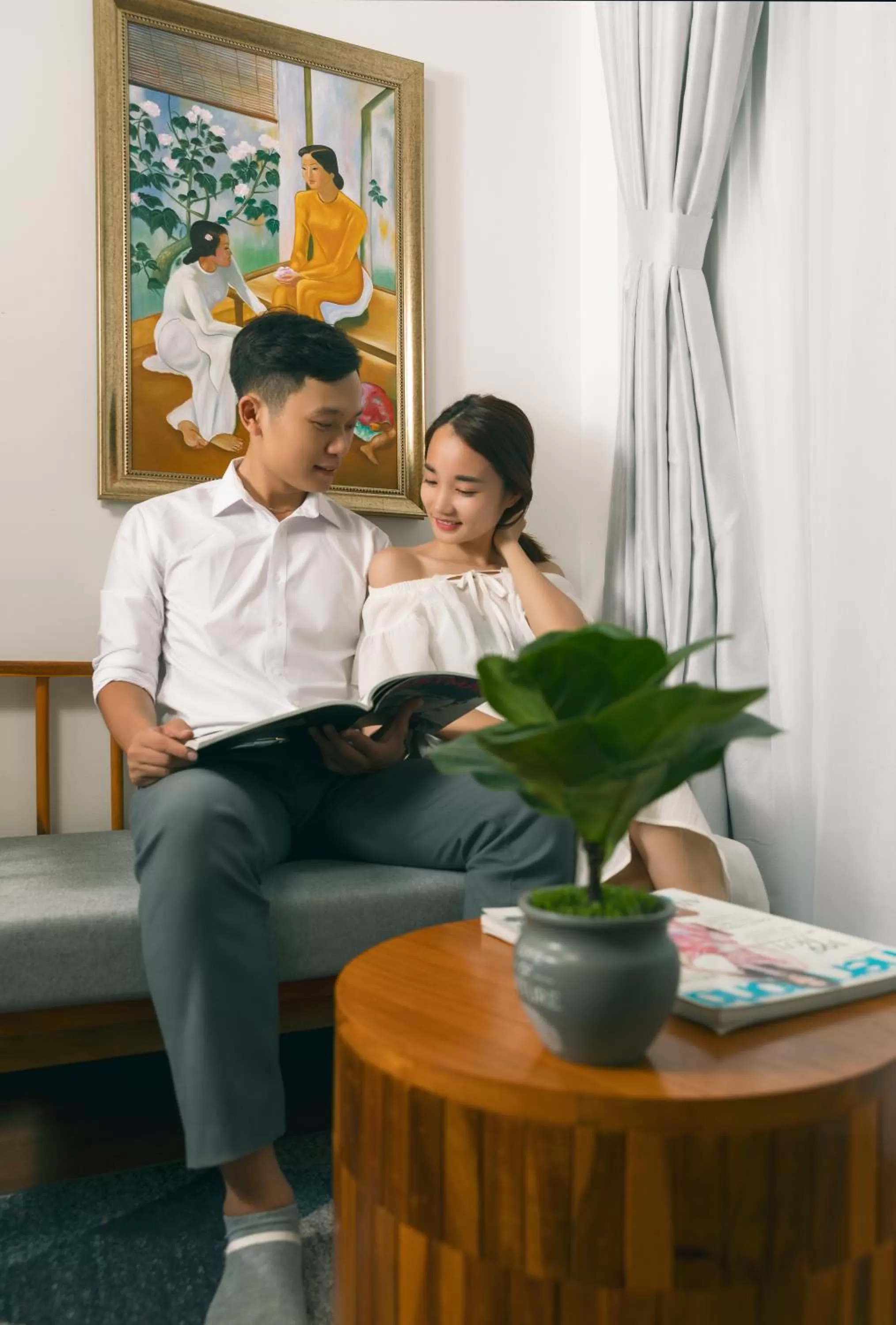 People in Chez Mimosa Local - Free Laundry