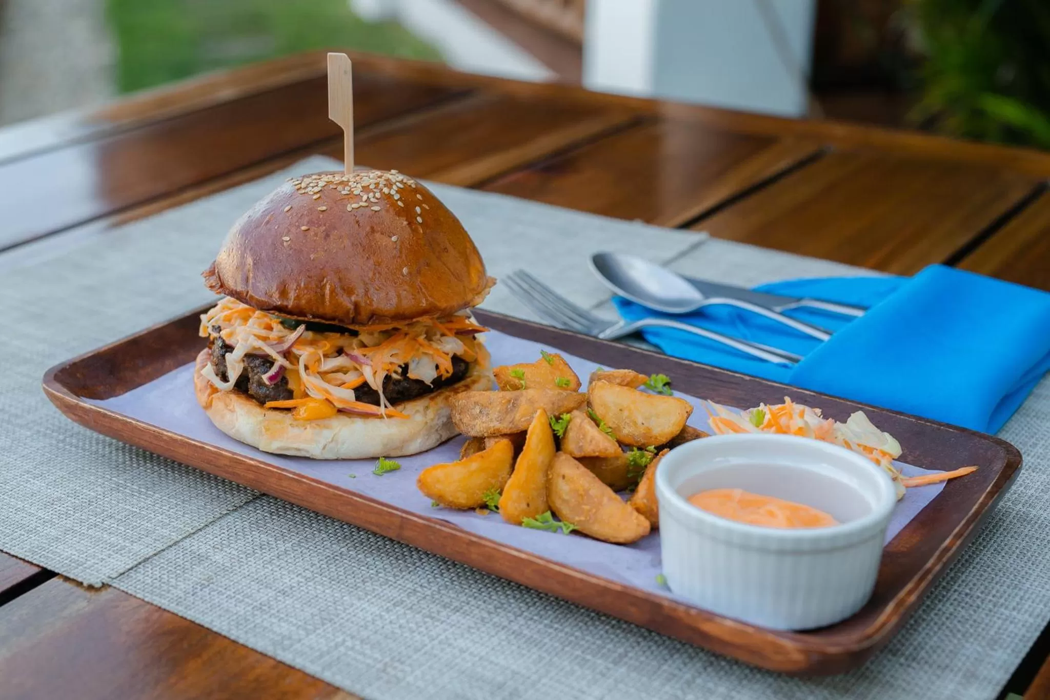 Food in Kav's Beach Resort