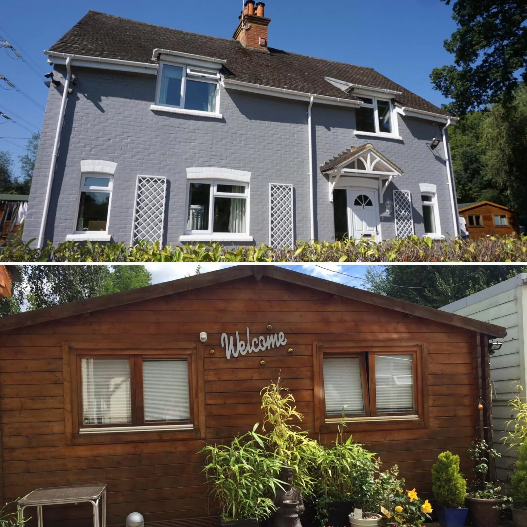 Facade/entrance in West View Lodge