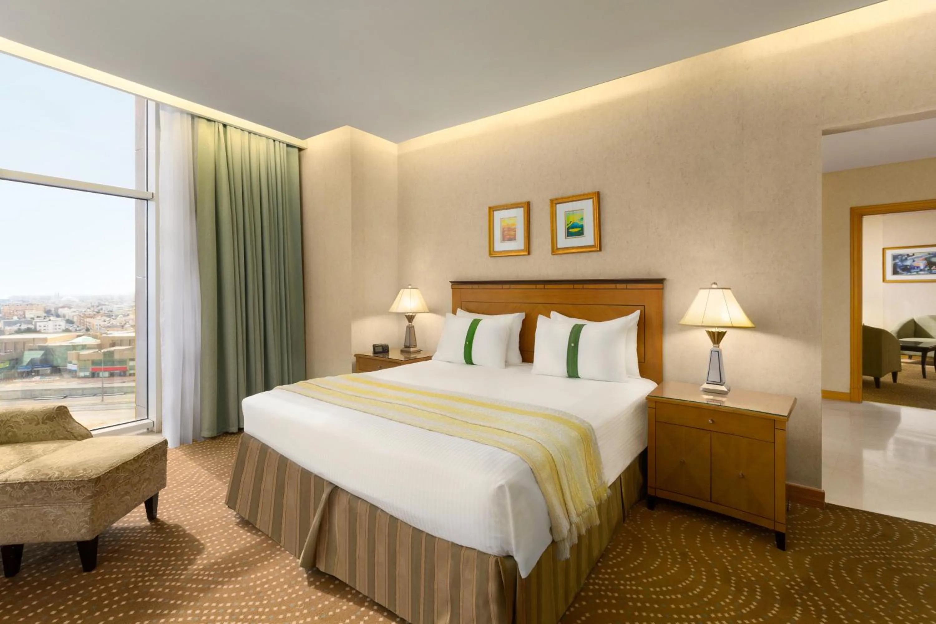 Bedroom, Bed in Eastyard Khobar Hotel - Formerly Ramada by Wyndham Khobar