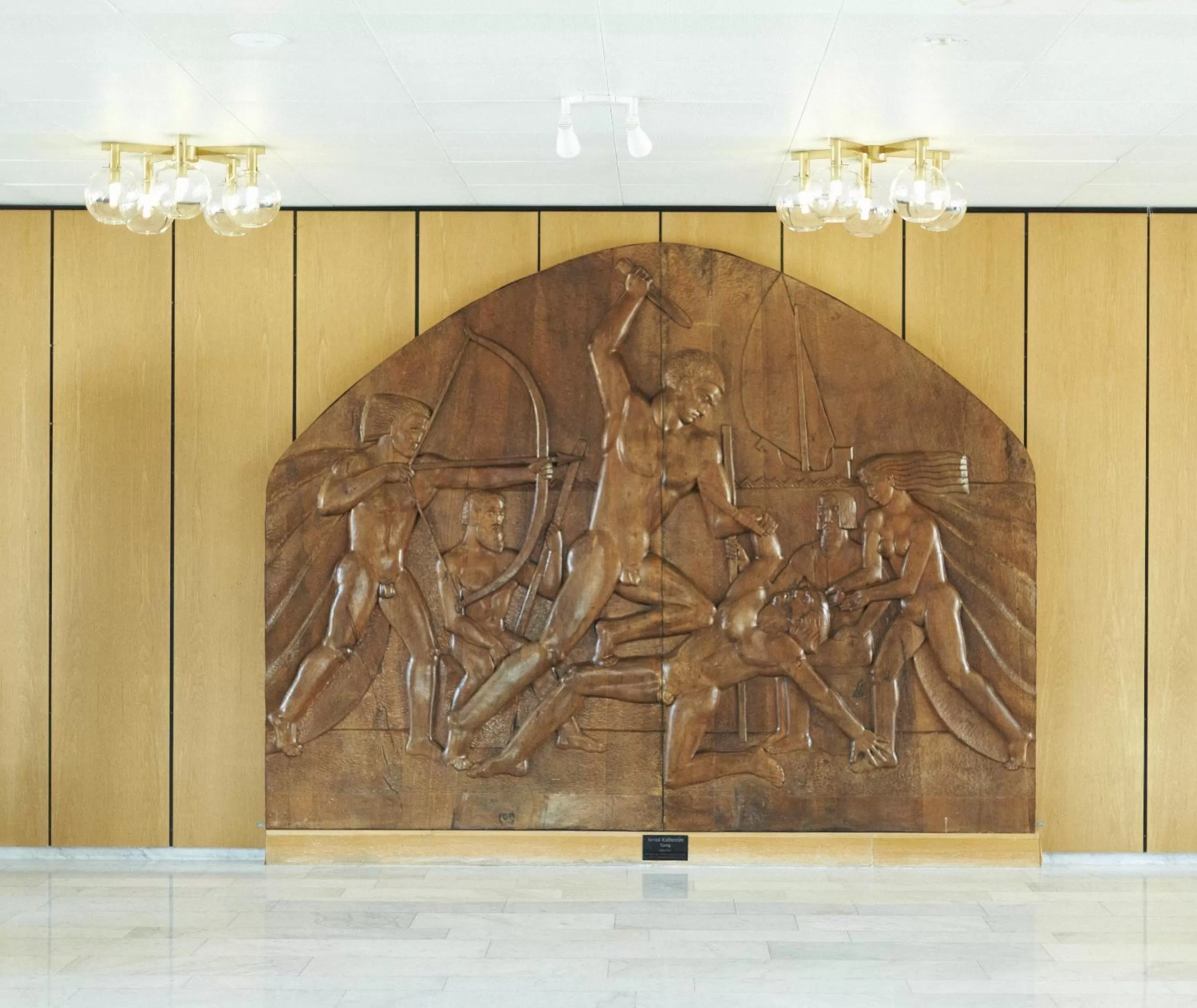 Decorative detail in STF Hotell Rum Oscar