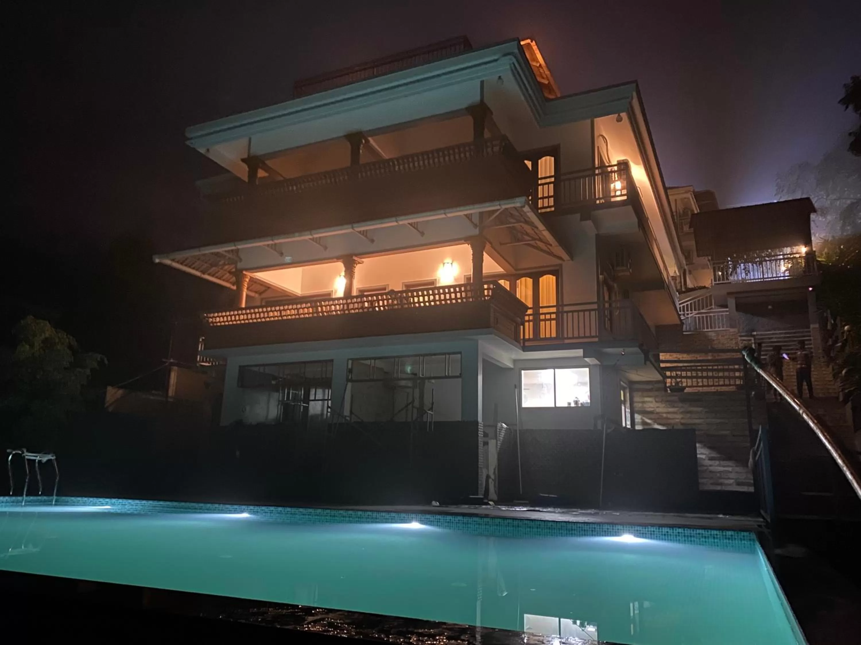 Pool view in Zenha Resorts