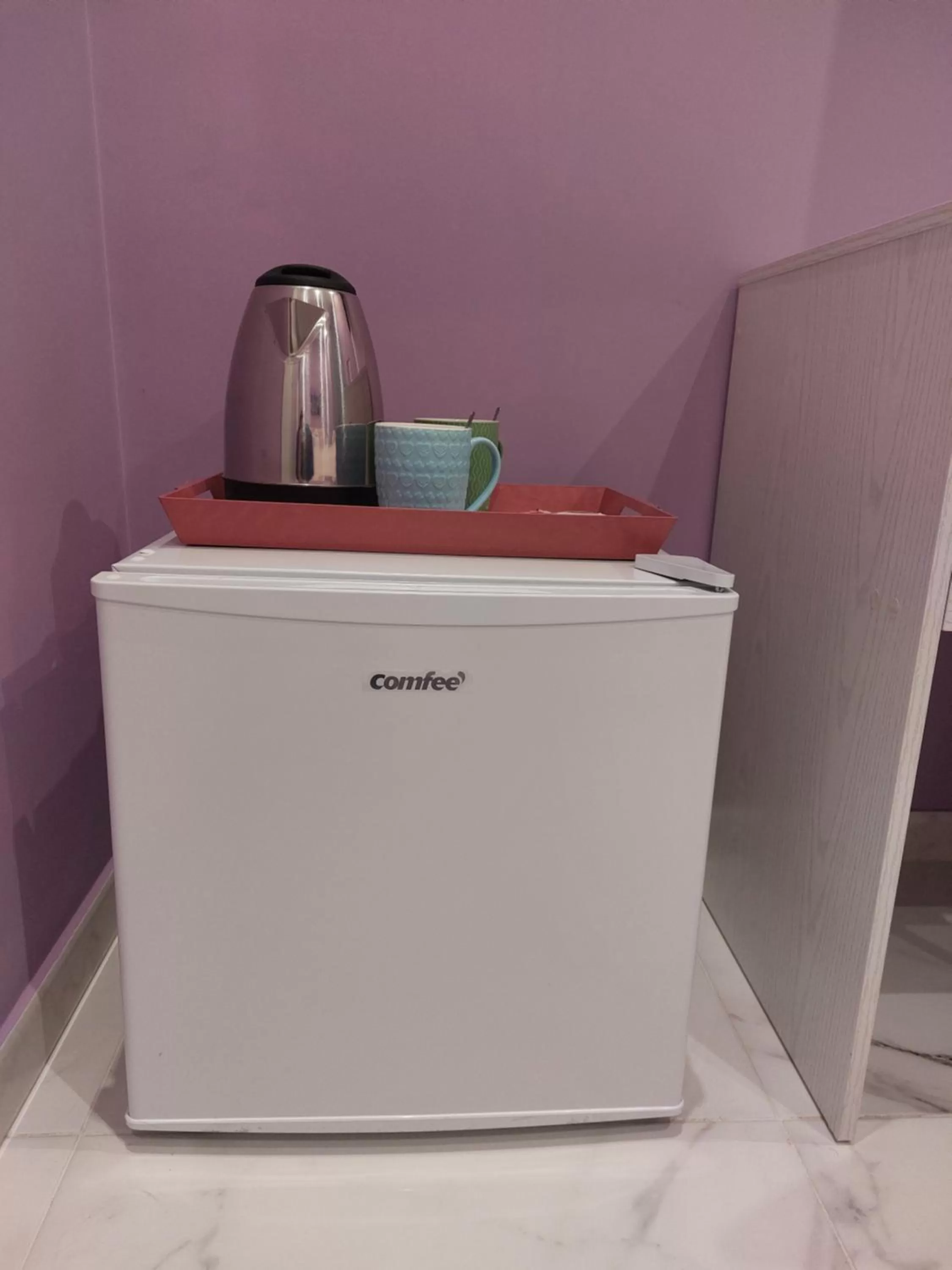 Coffee/tea facilities, Kitchen/Kitchenette in B&B Dint 'o core e Napule