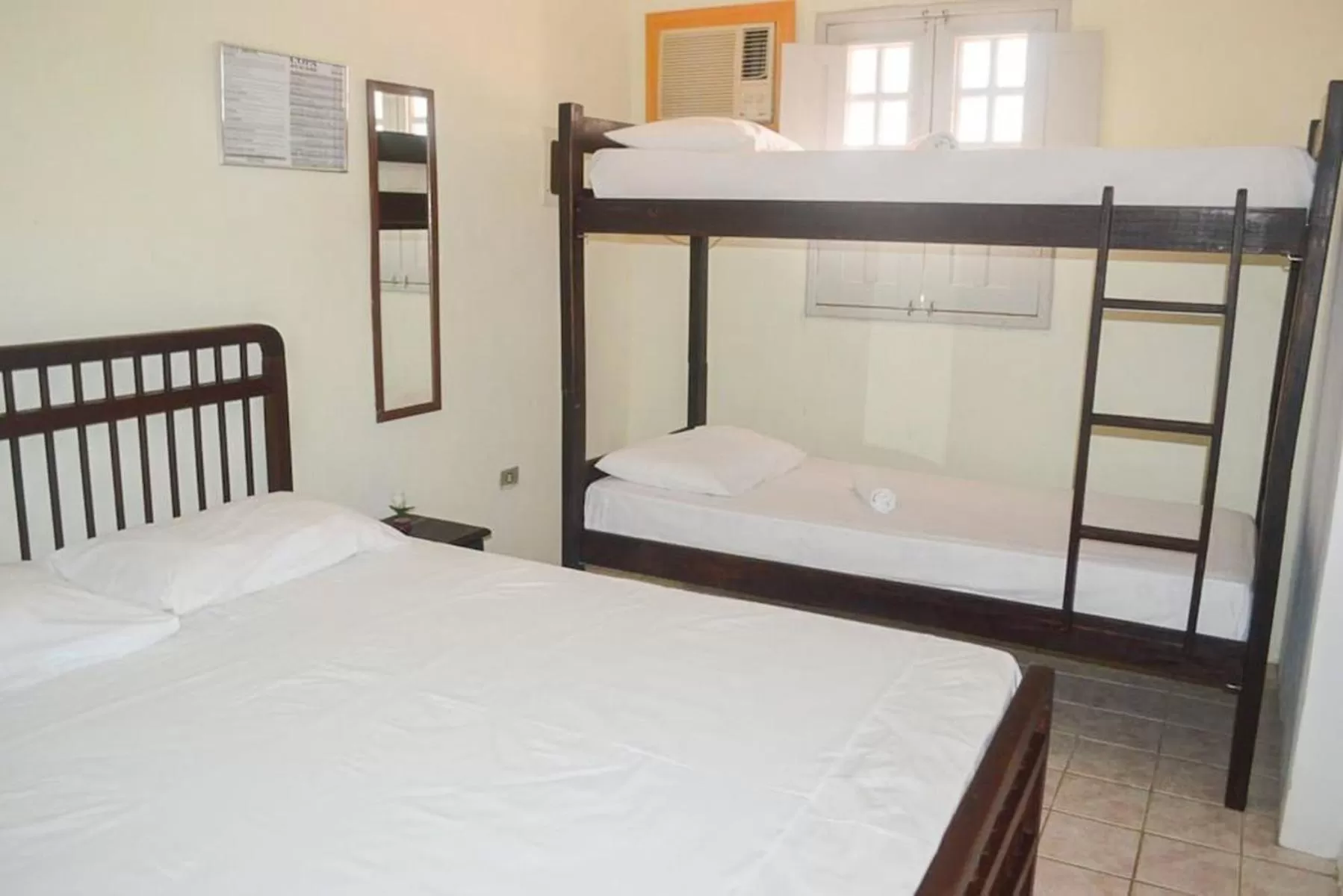 Bed in Pousada Ciranda