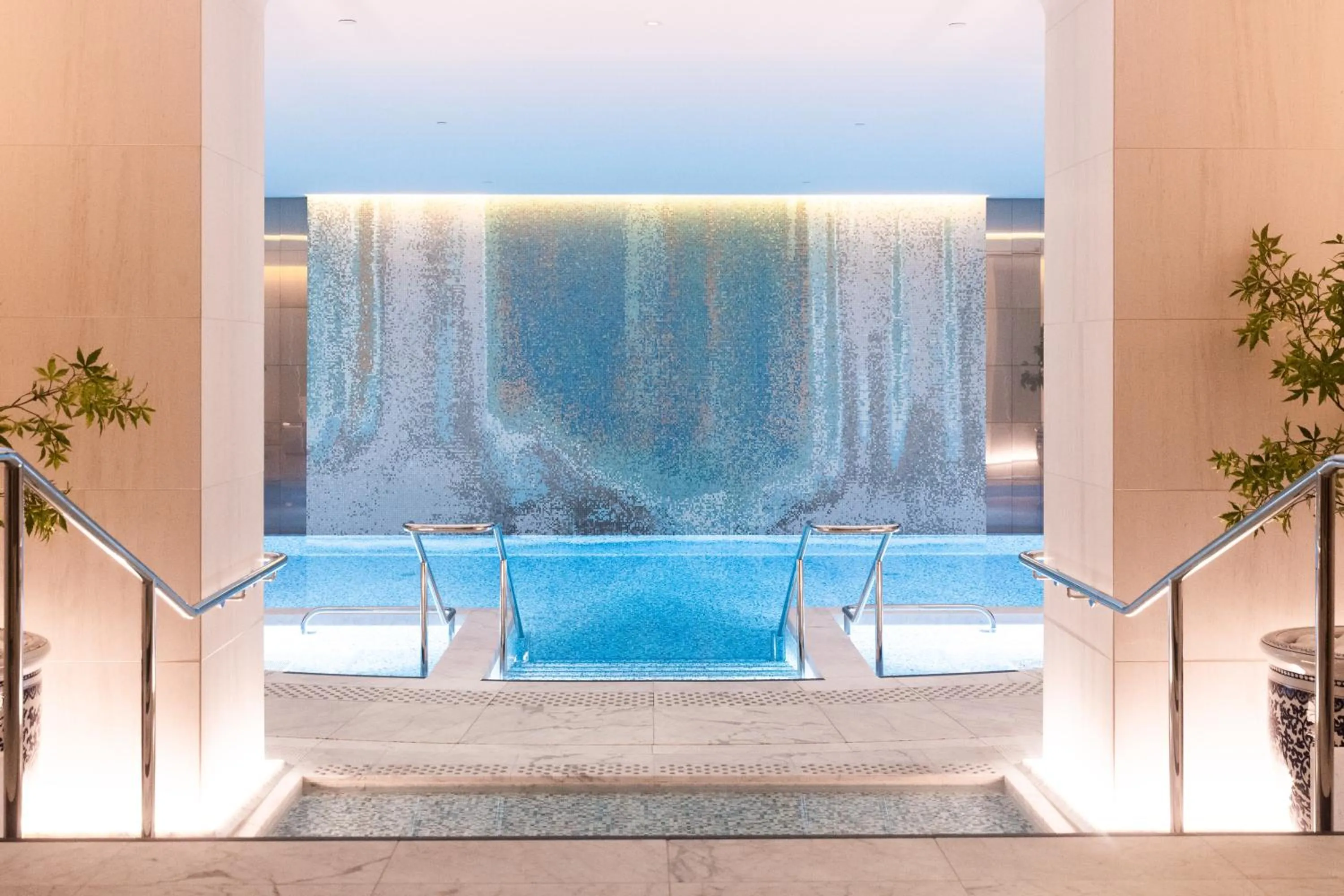 Swimming pool in The Peninsula Paris