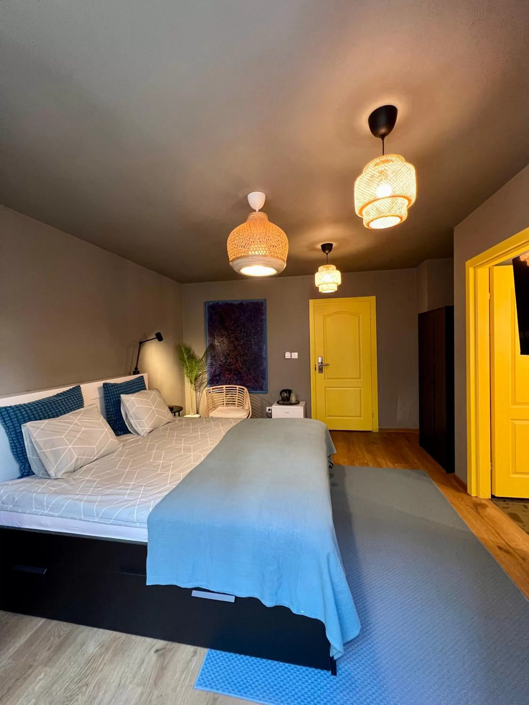 Bed in Tulum Apart Center Belgrade
