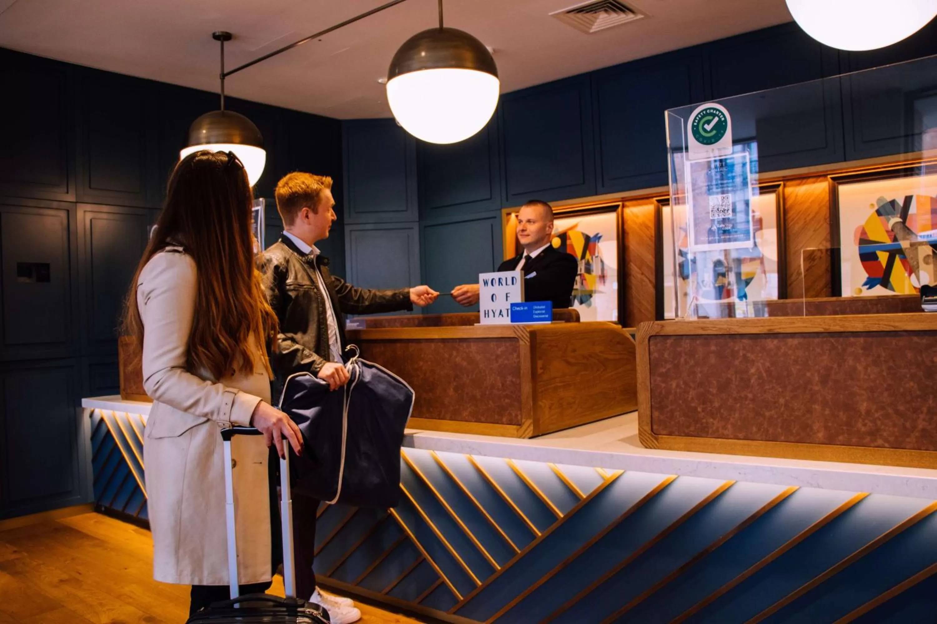 Lobby or reception in Hyatt Centric The Liberties Dublin