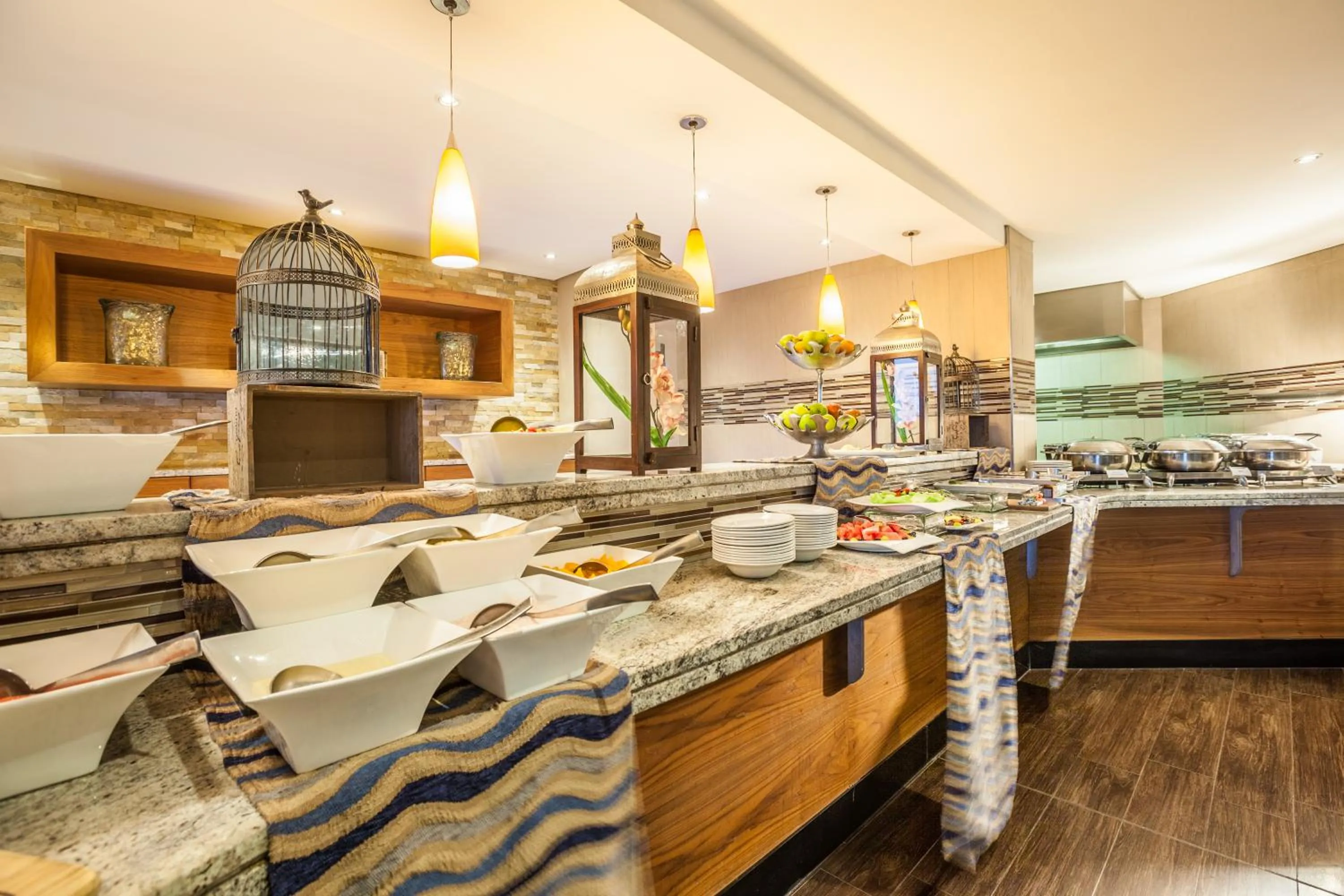 Buffet breakfast in Town Lodge Gaborone