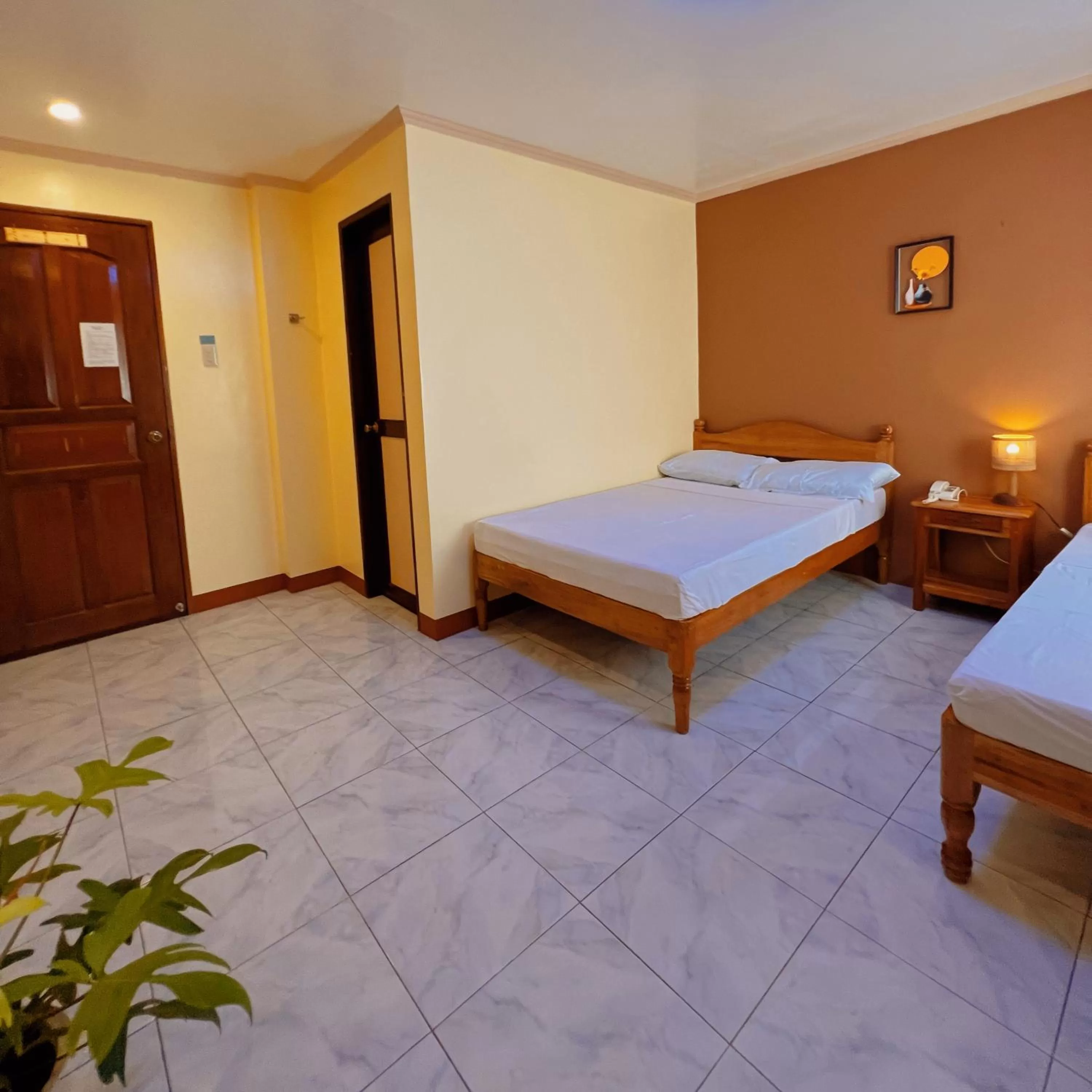 Bed in Balayong Pension