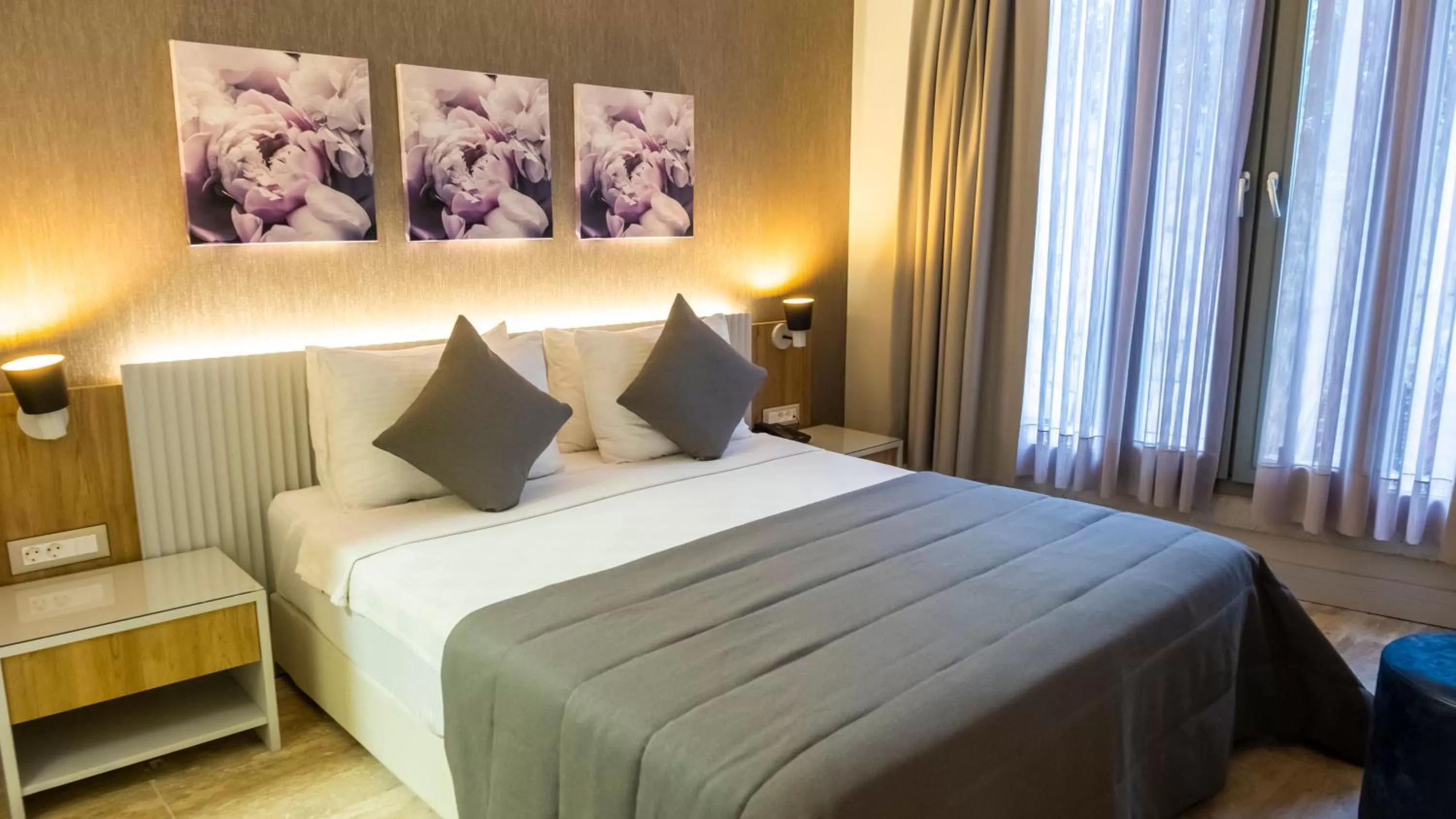 Bed in Ariel Hotel Alaçatı