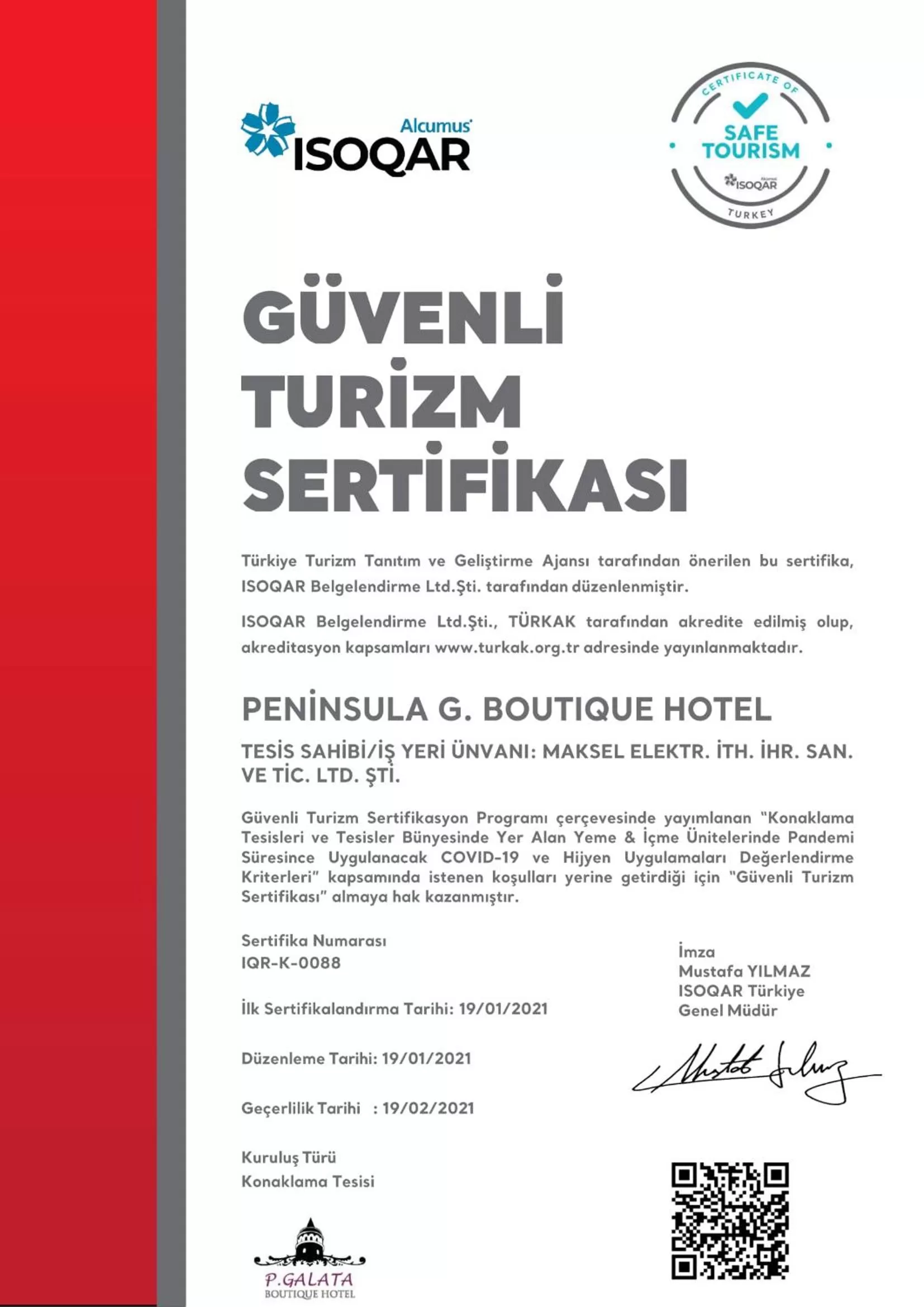 P Galata Hotel - Special Category