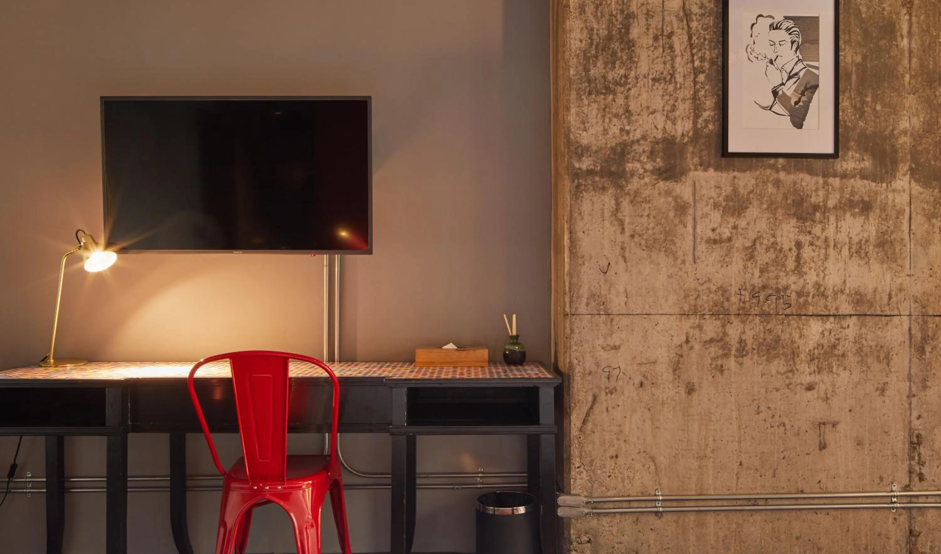 Seating area in MeStyle Museum Hotel