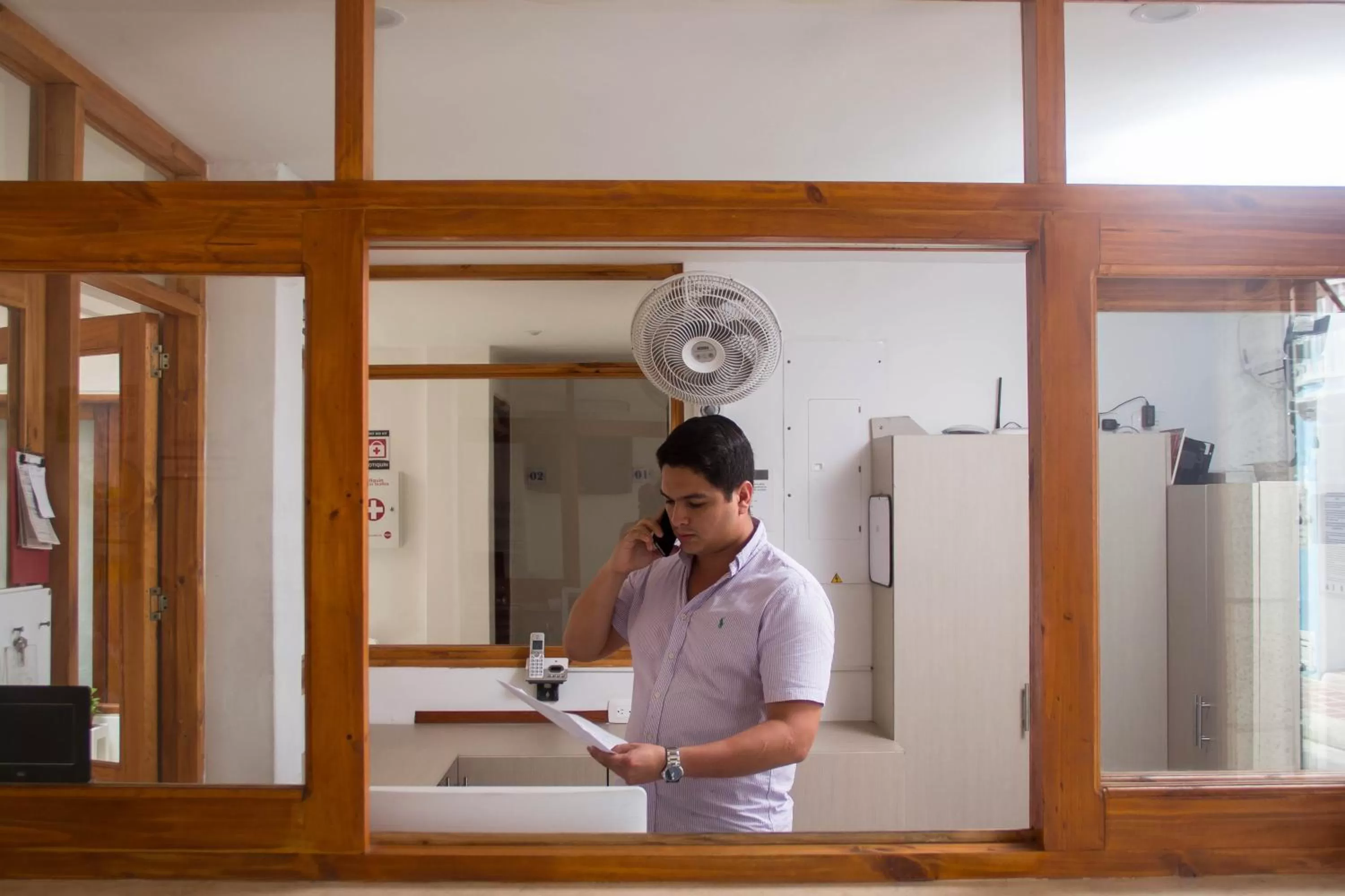 Lobby or reception in Akel House Hotel