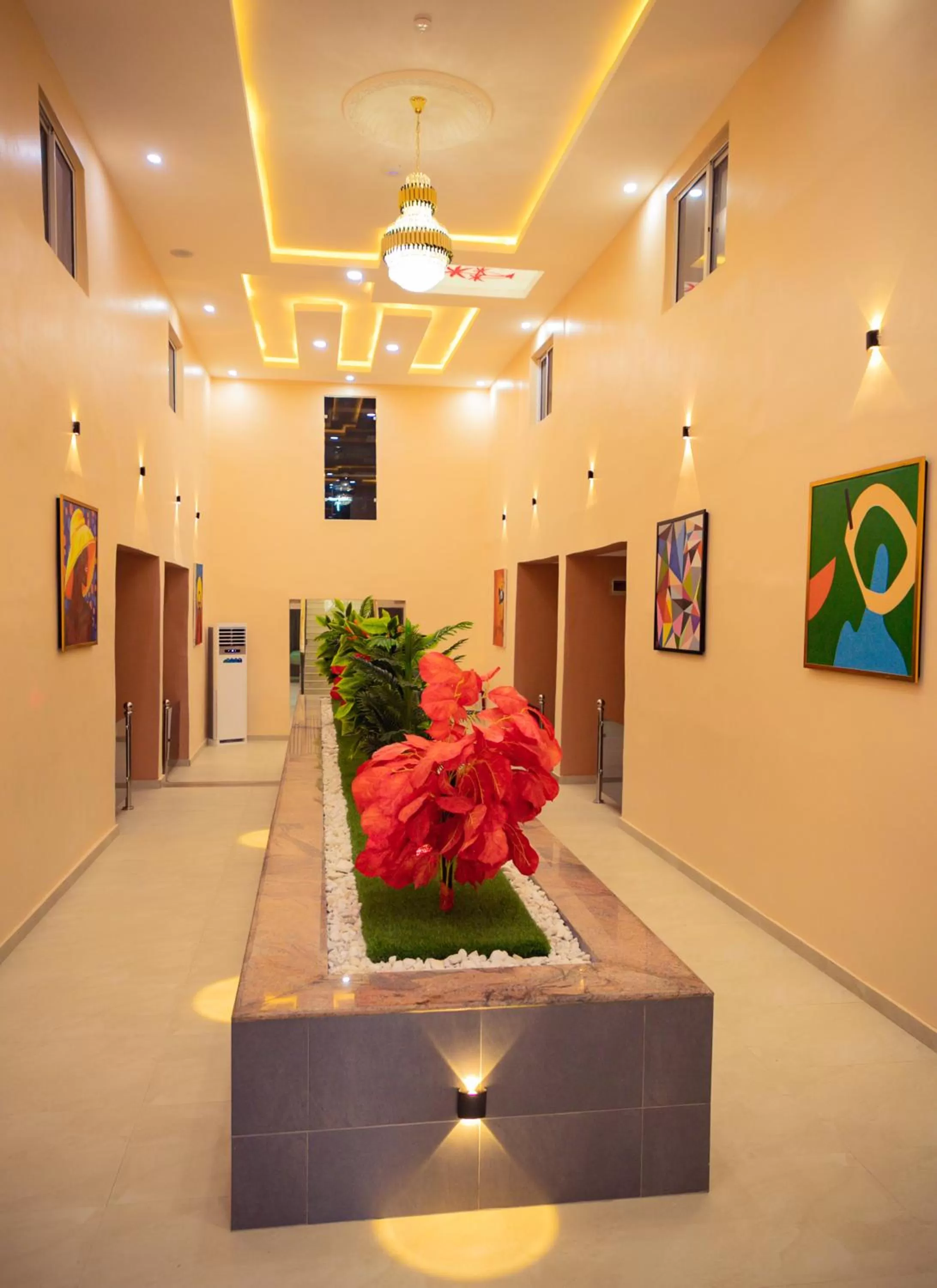 Inner courtyard view in Beniks courtyard Hotel