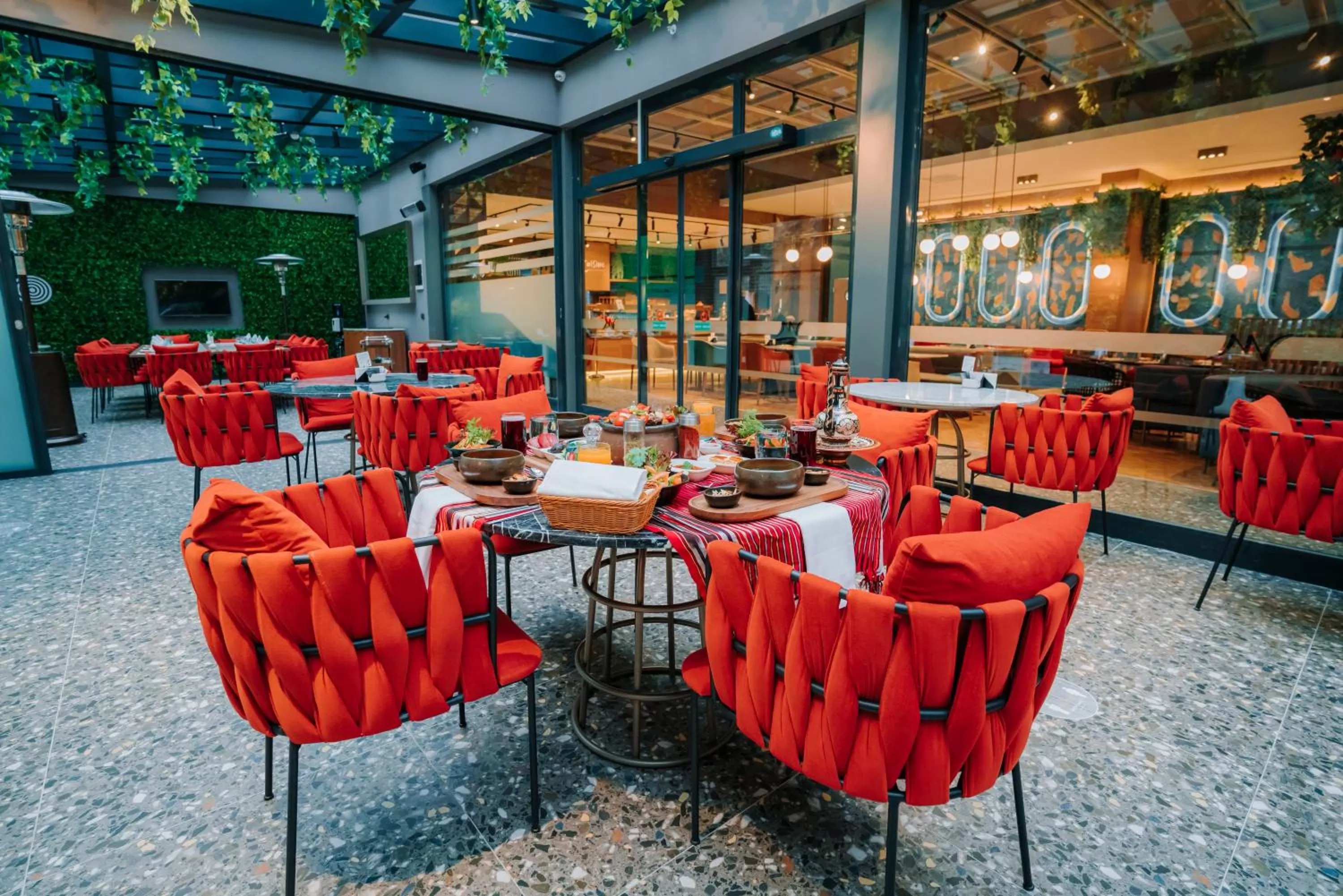 Patio in Mercure Trabzon Hotel