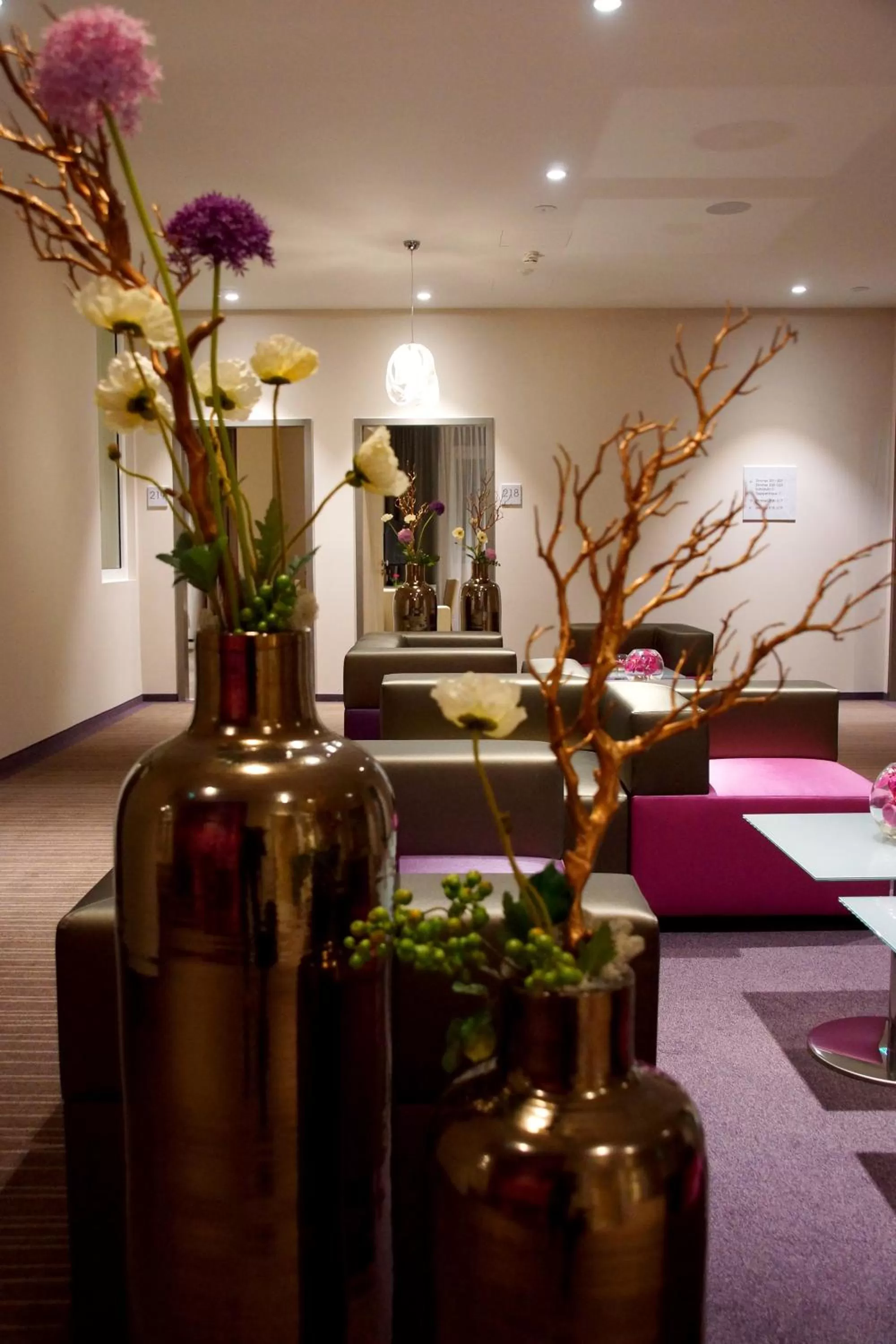 Lobby or reception in Centrale Hotel und Restaurant