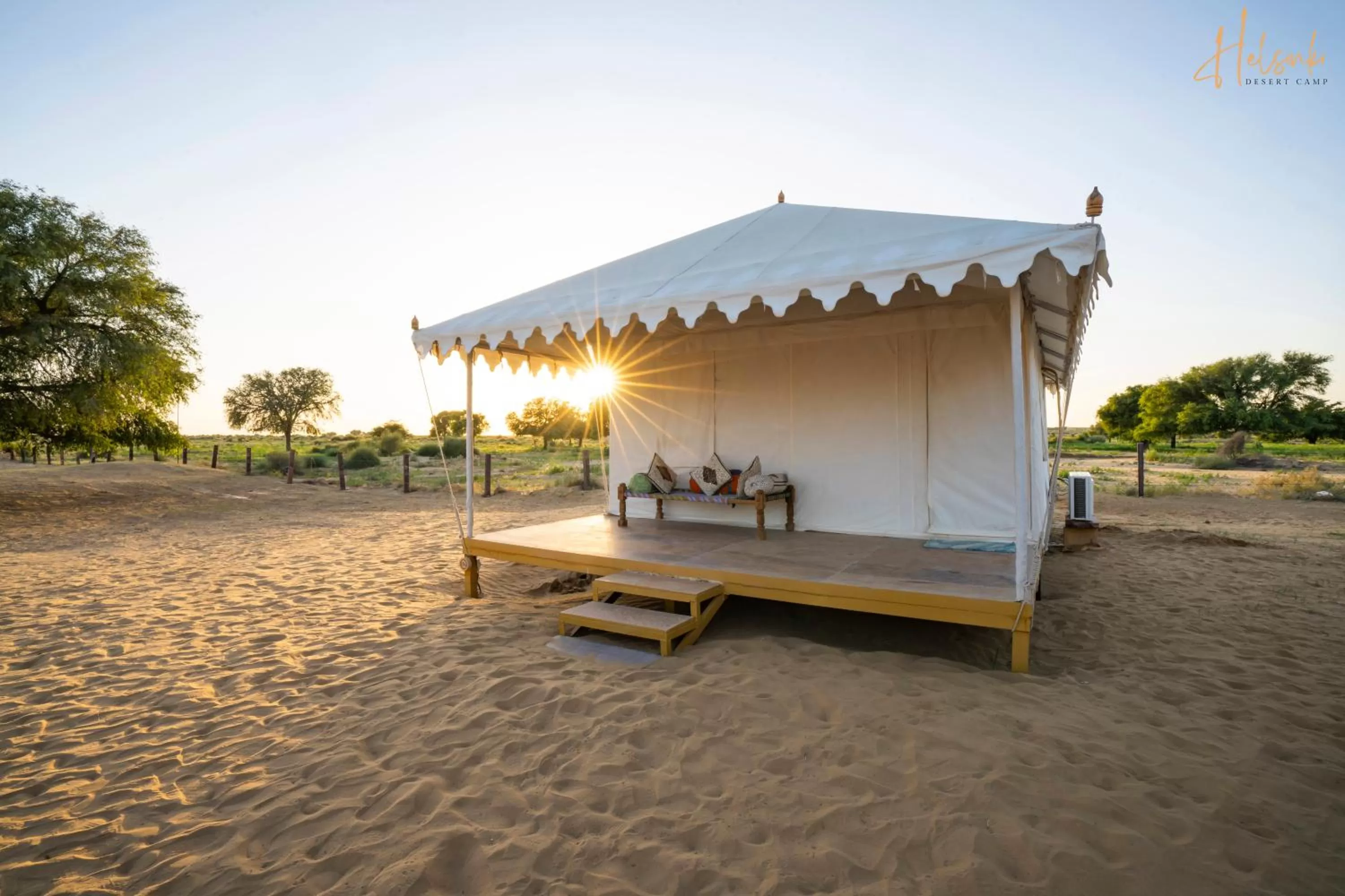 View (from property/room) in Helsinki Desert Camp