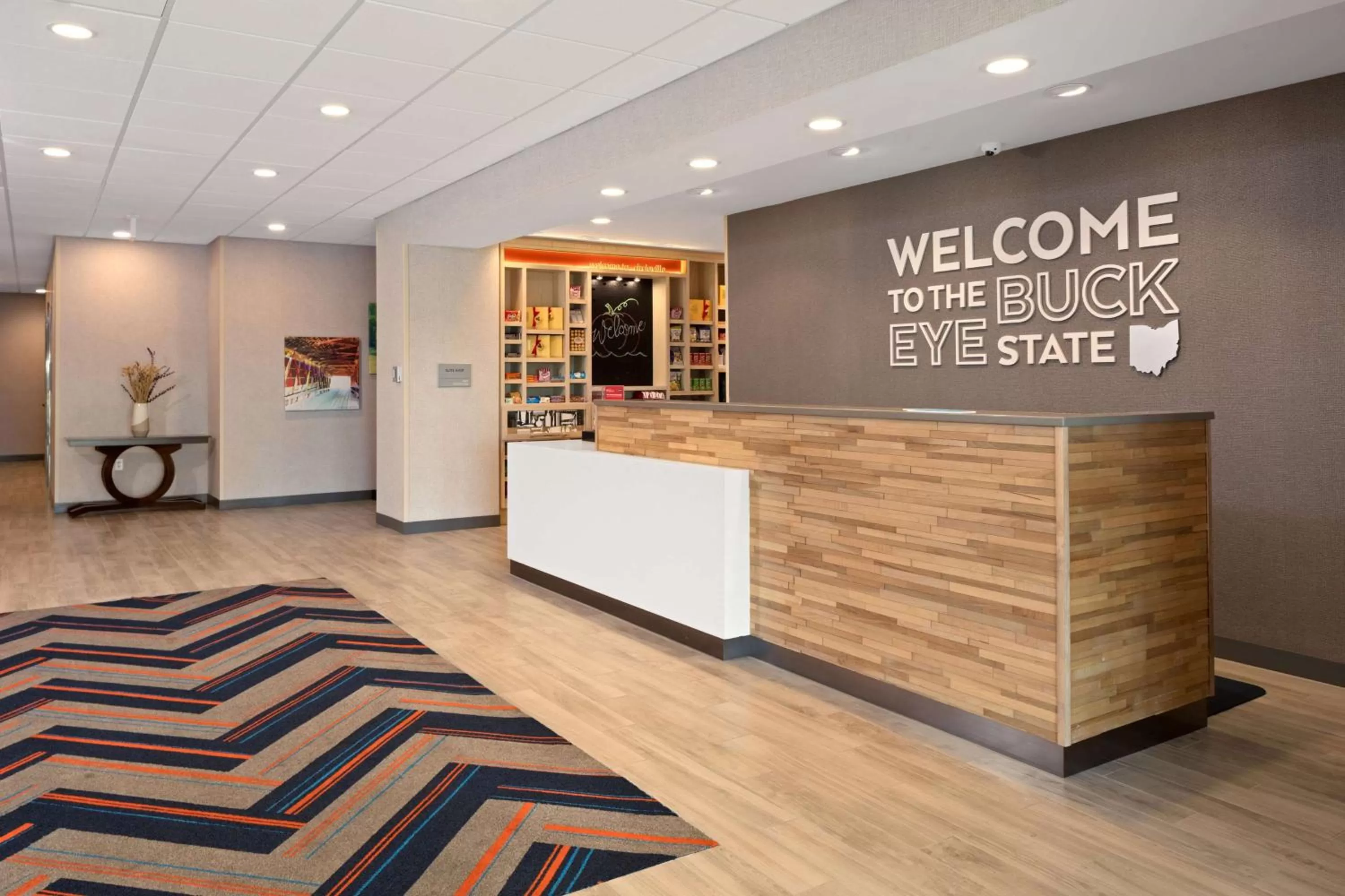 Lobby or reception in Hampton Inn Circleville, Oh