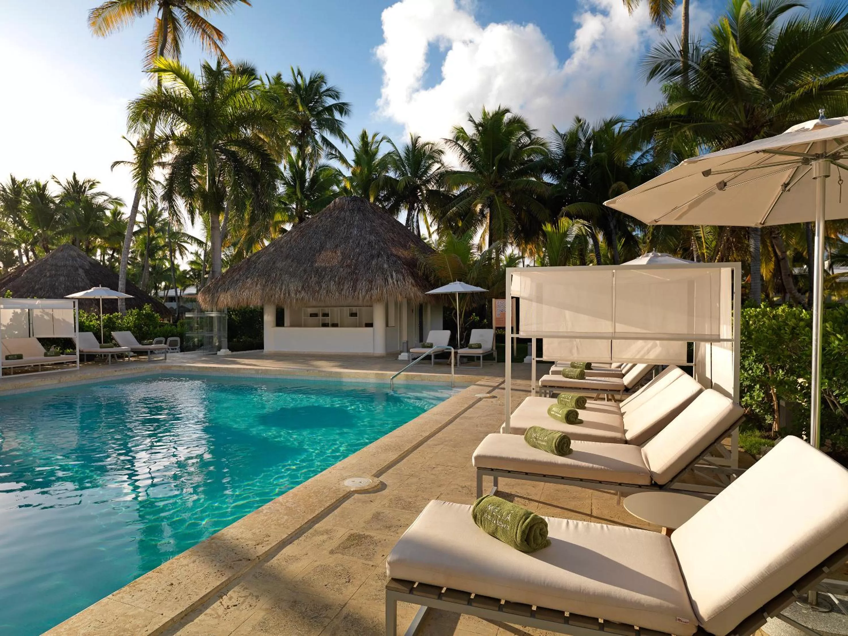 Swimming pool in Meliá Punta Cana Beach Wellness Inclusive - Adults only
