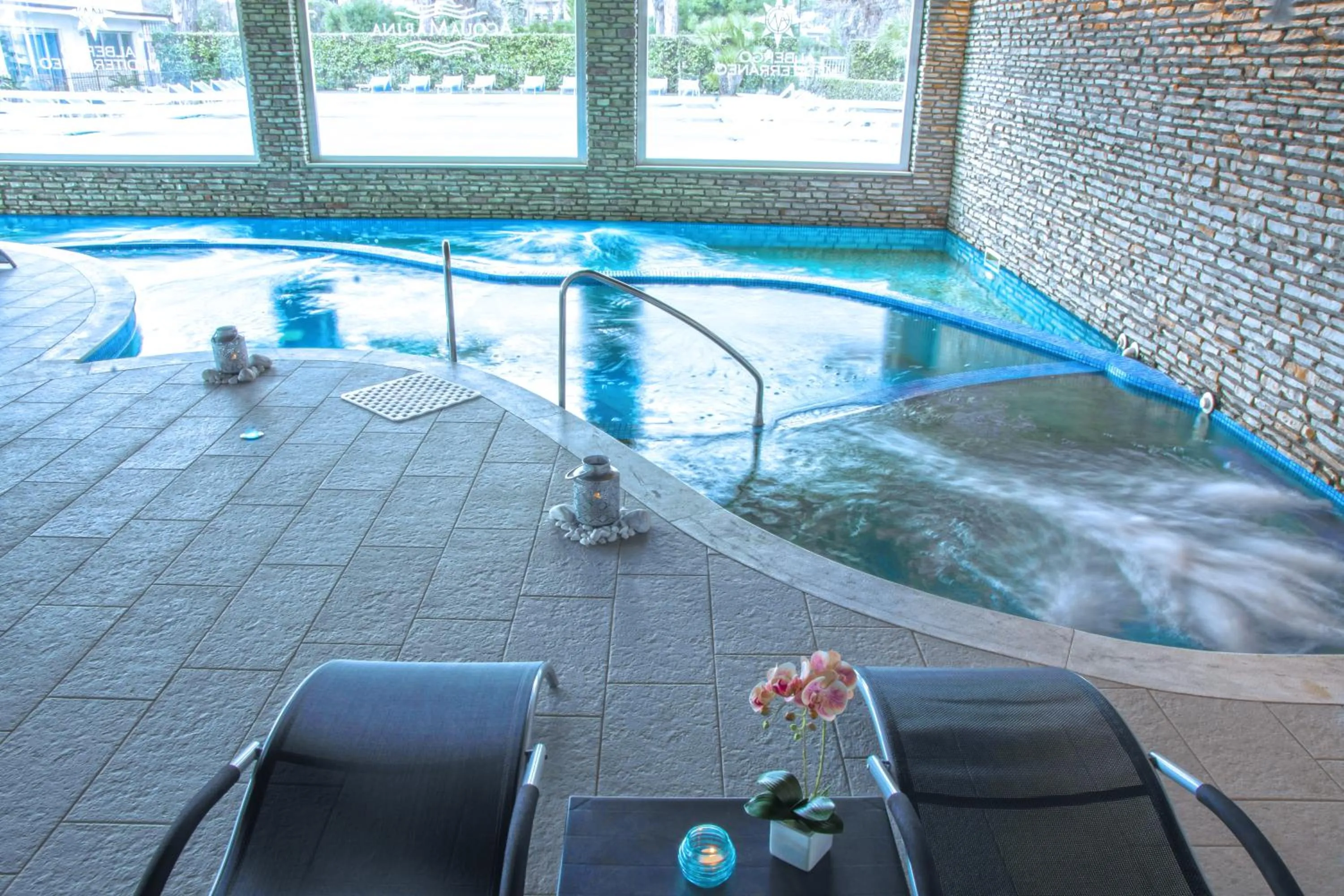 Spa and wellness centre/facilities in Albergo Mediterraneo