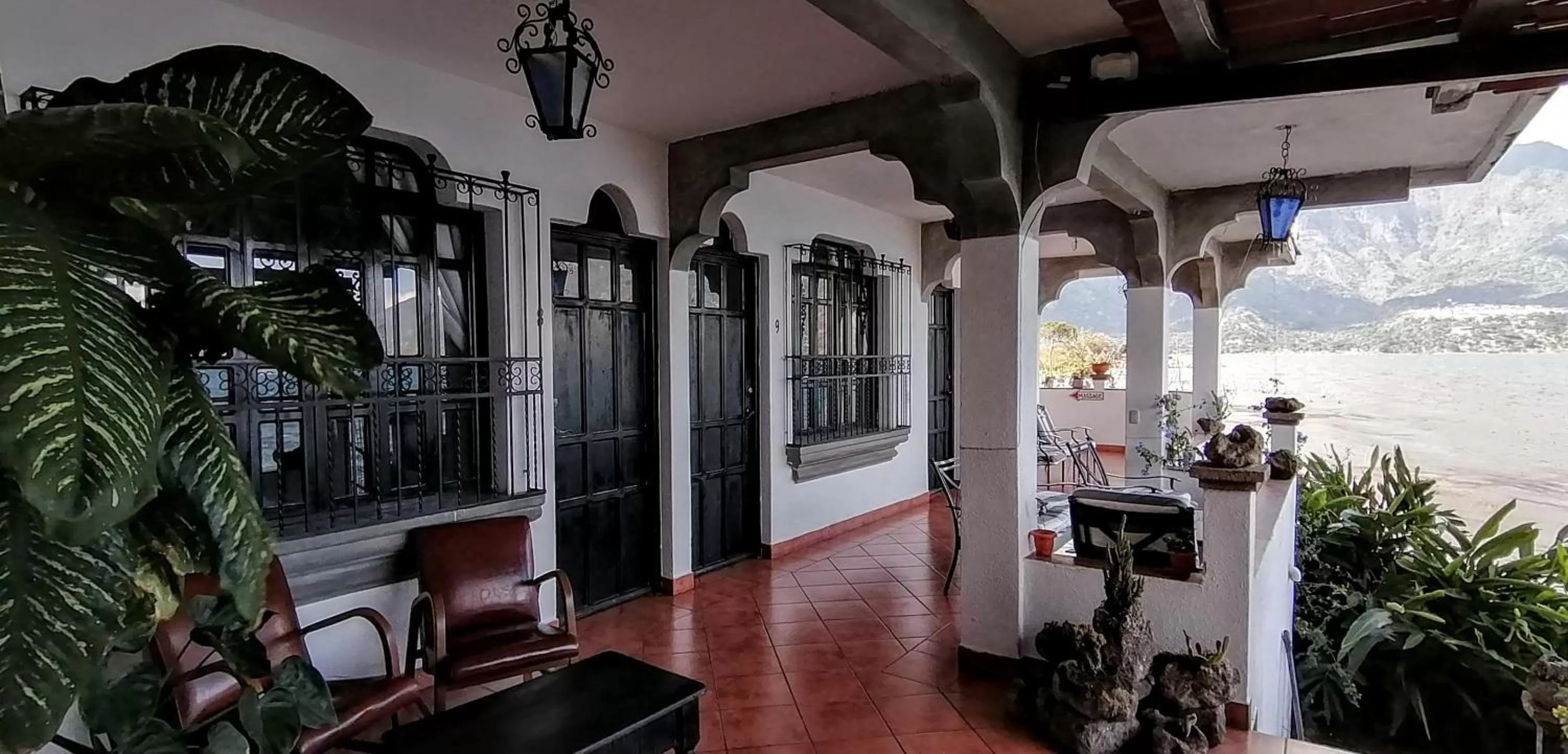 Patio in Mikaso Hotel